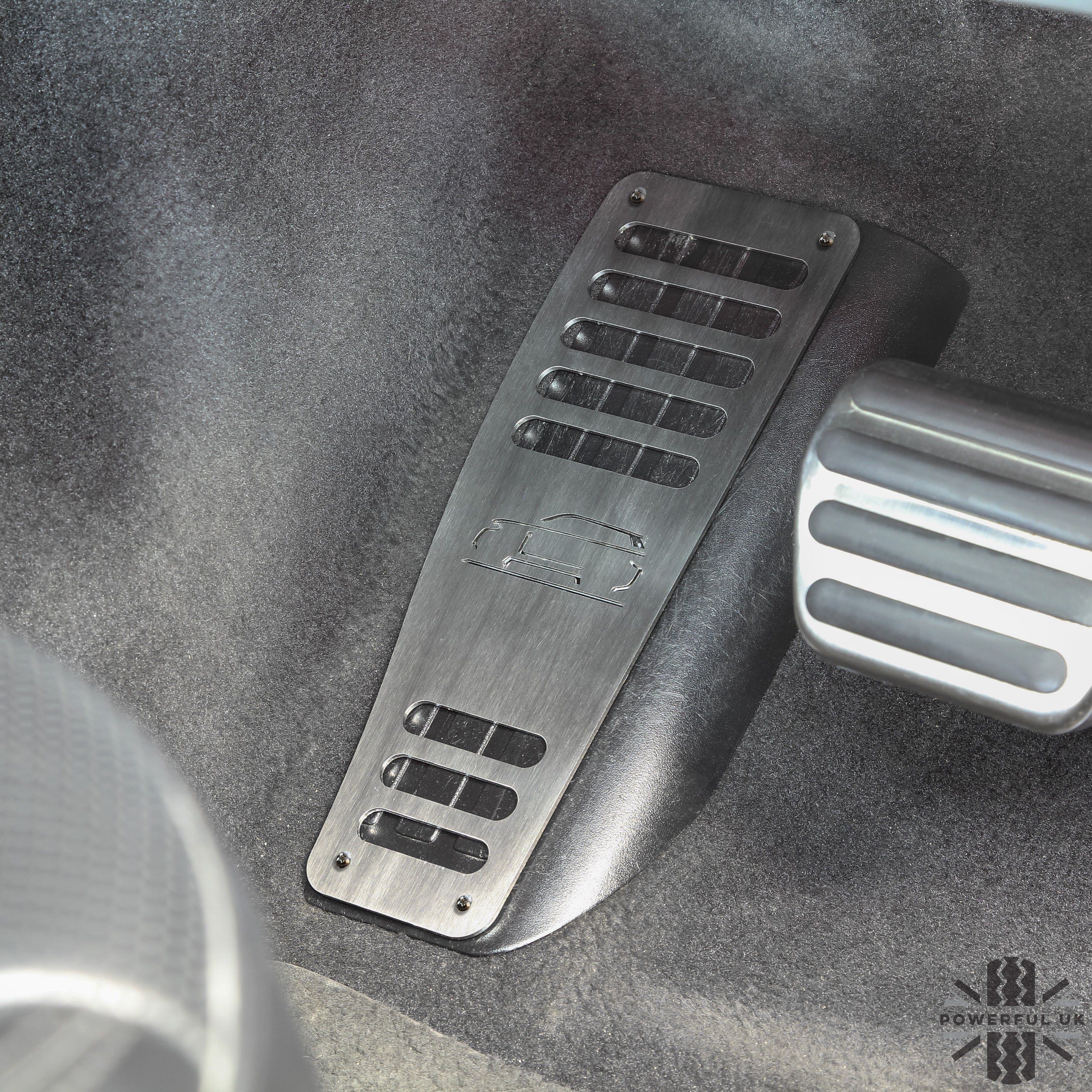 Stainless Steel Footrest Plate for Range Rover L405  RHD - Image 6