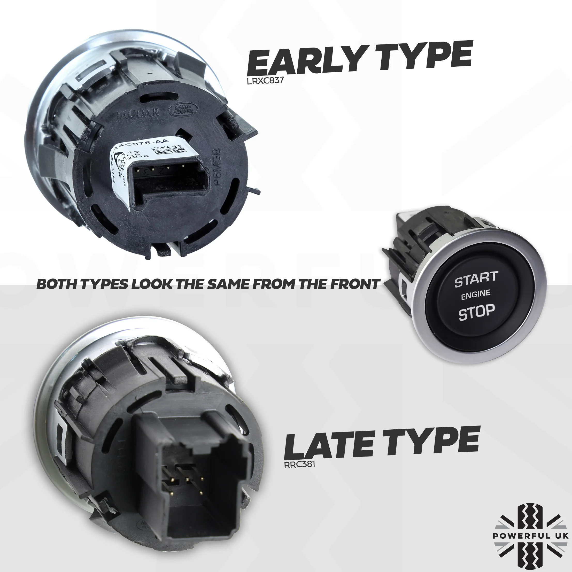 Start/Stop Switch for Land Rover Discovery Sport (2020+) - 5pin Type - Image 8