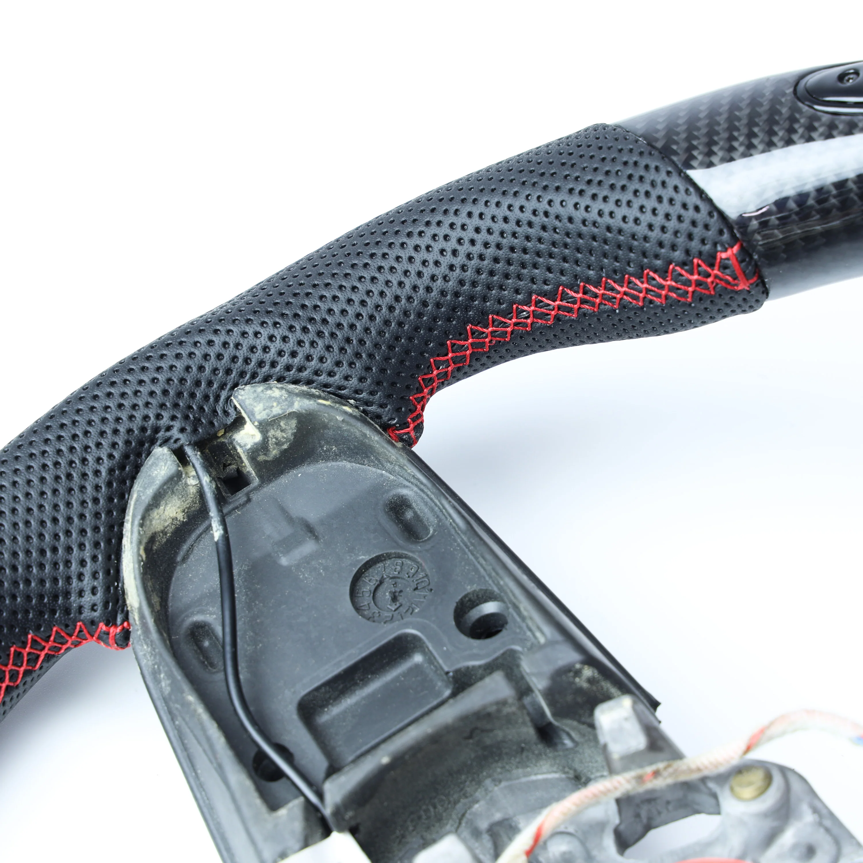 Multi-Function Display Steering Wheel - Carbon Fibre + Sports Grip for BMW Mini F54,F55,F56 - Image 6