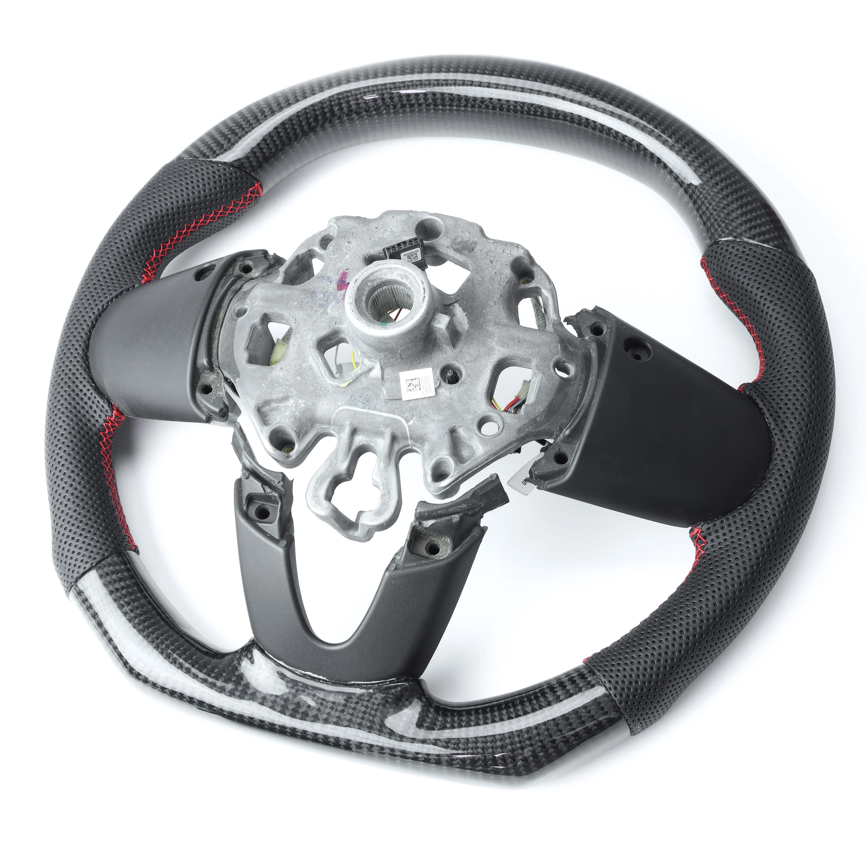 Multi-Function Display Steering Wheel - Carbon Fibre + Sports Grip for BMW Mini F54,F55,F56 - Image 8