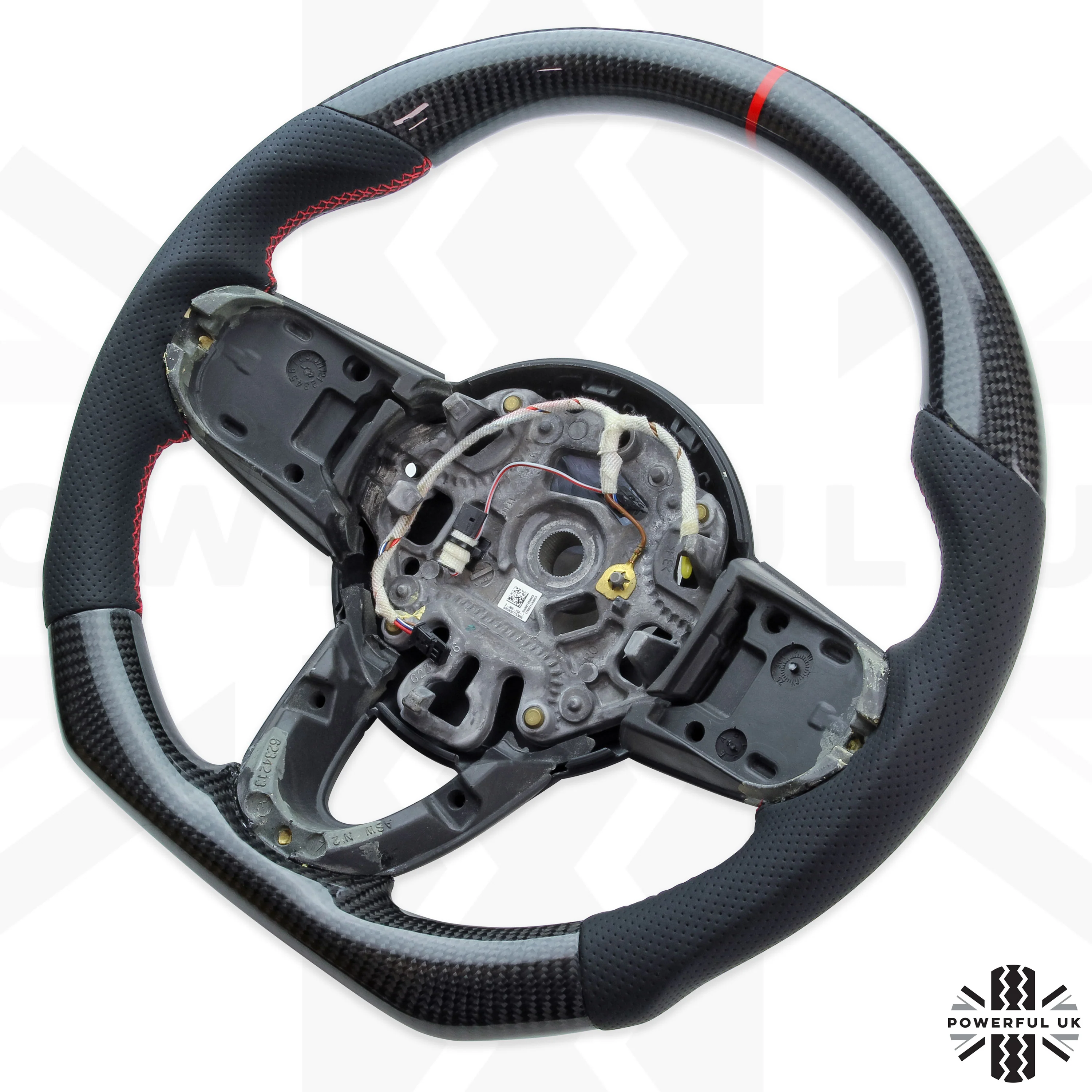 Steering Wheel - Carbon Fibre with Sports Grip for BMW Mini F54,F55,F56 - Image 2