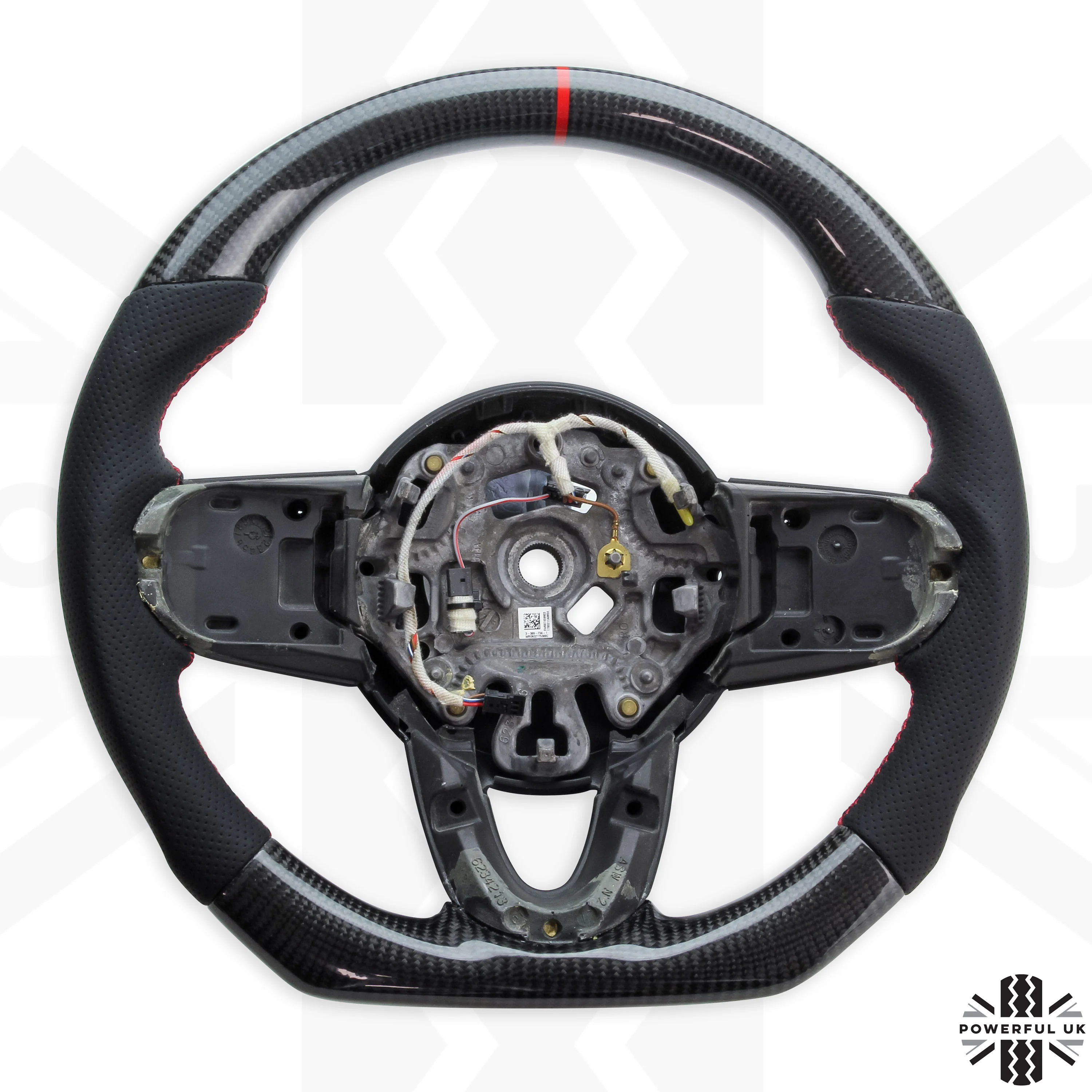 Steering Wheel - Carbon Fibre with Sports Grip for BMW Mini F54,F55,F56 - Image 3