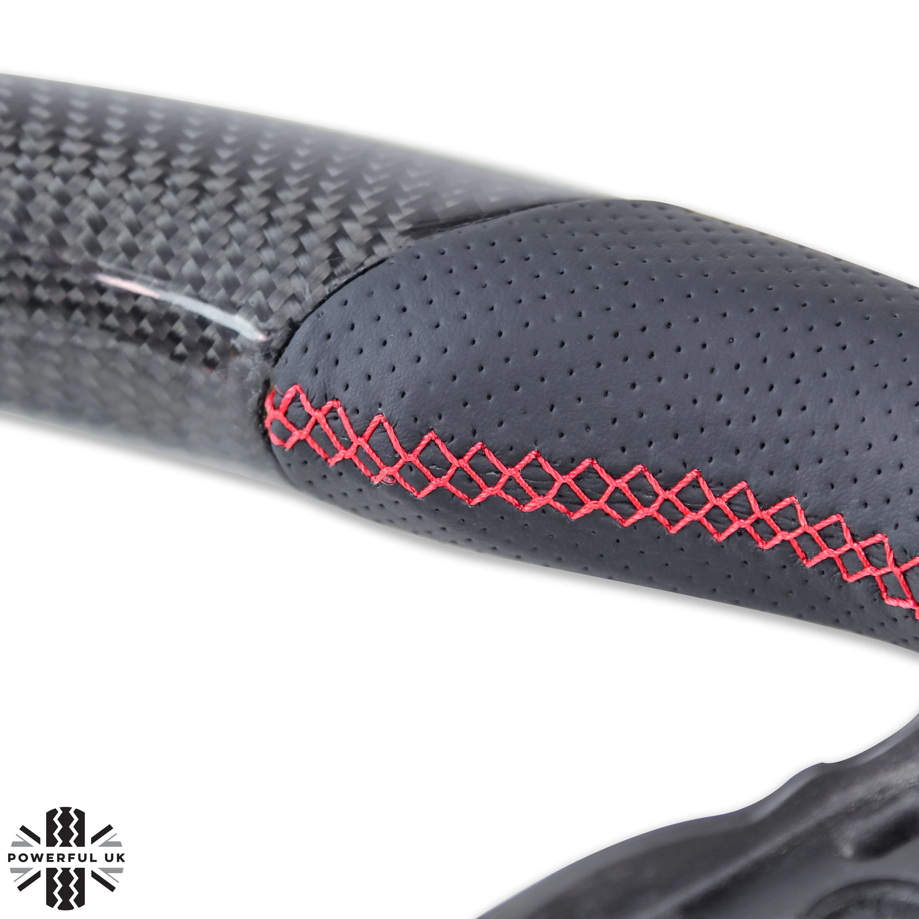 Steering Wheel - Carbon Fibre with Sports Grip for BMW Mini F54,F55,F56 - Image 4