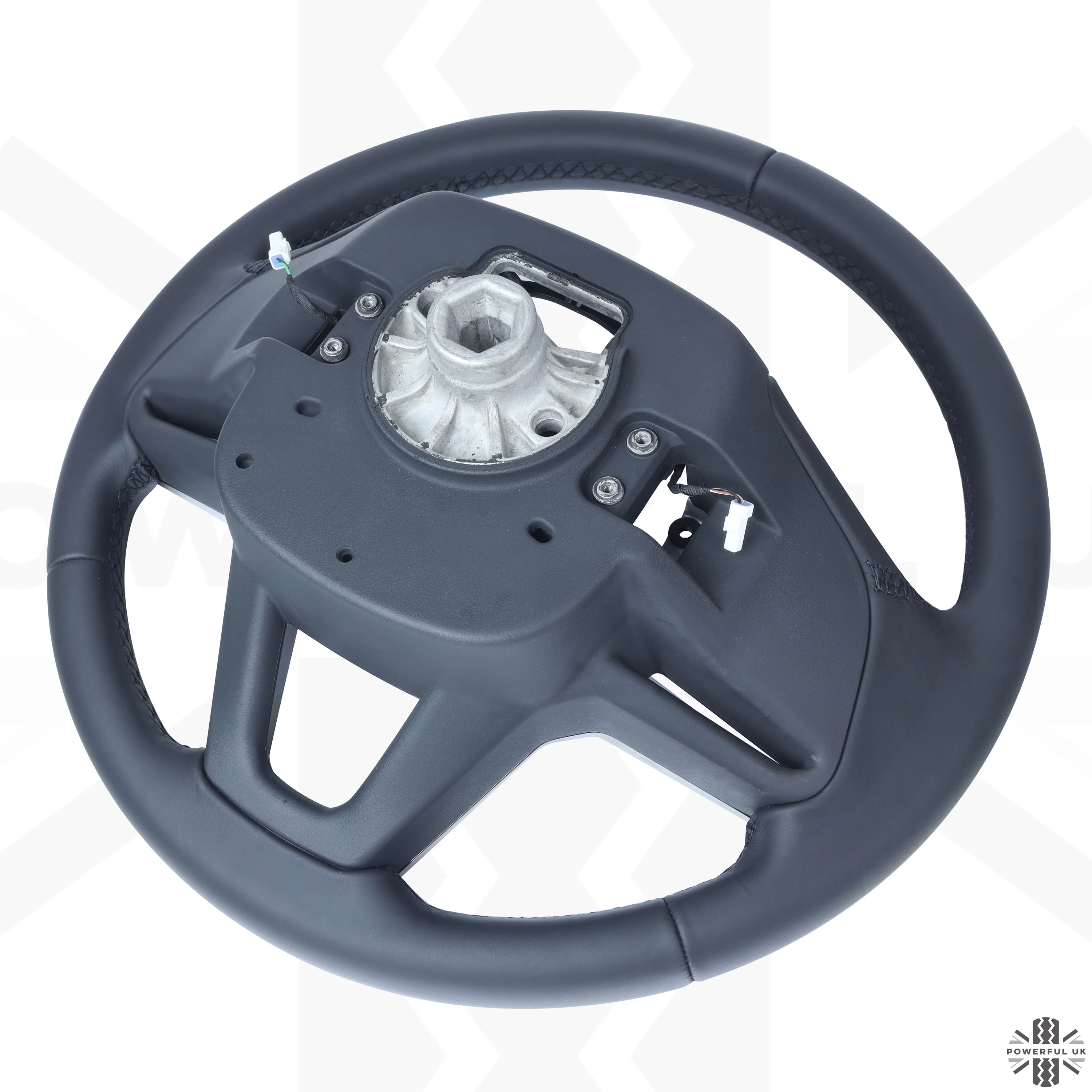 Steering Wheel - Heated - Ebony Leather + Moonlight Bezel for Range Rover Sport L461 - Image 4