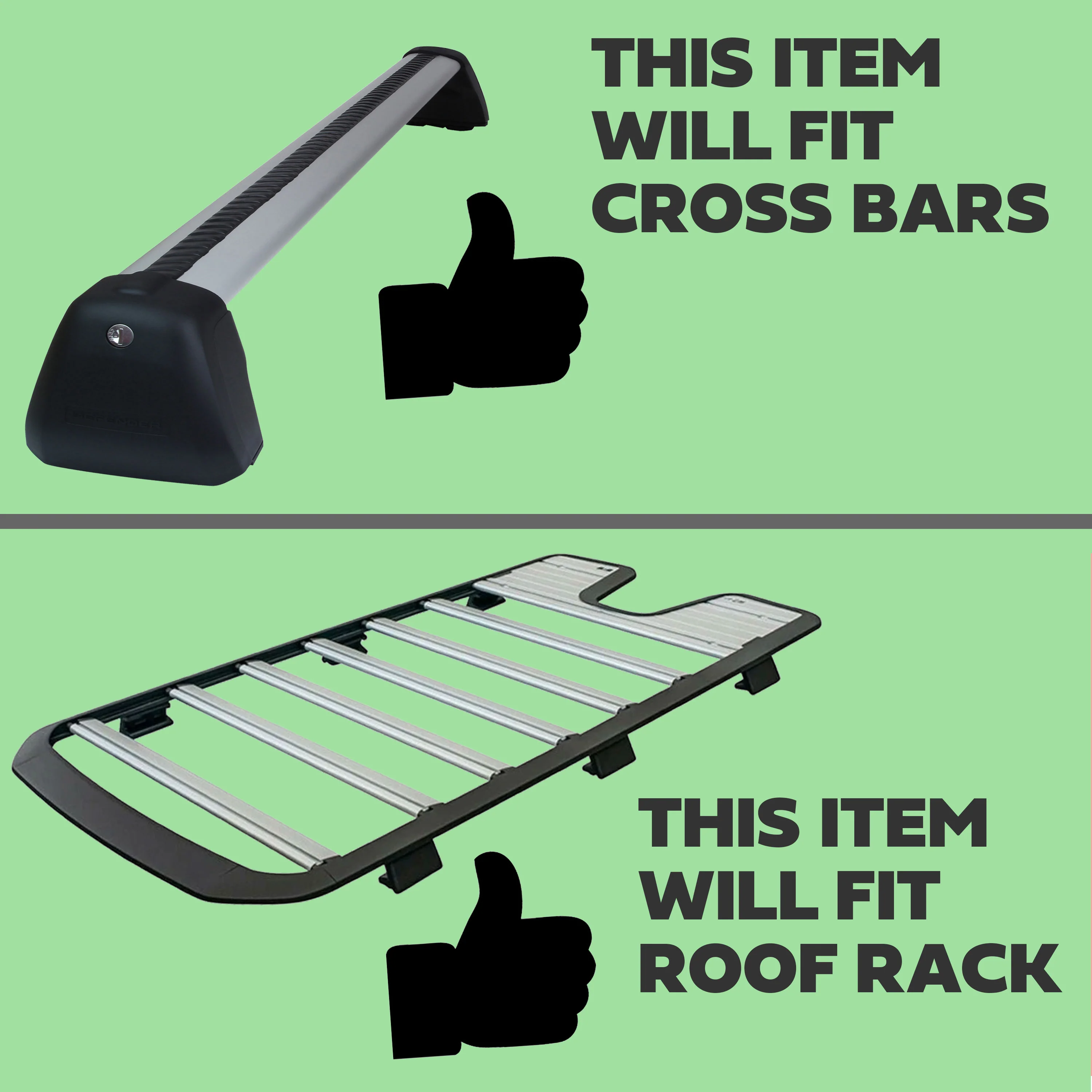 2x T-Slot Mounts for Expedition Roof Rack/Cross Bars for Land Rover Defender L663 - Image 7