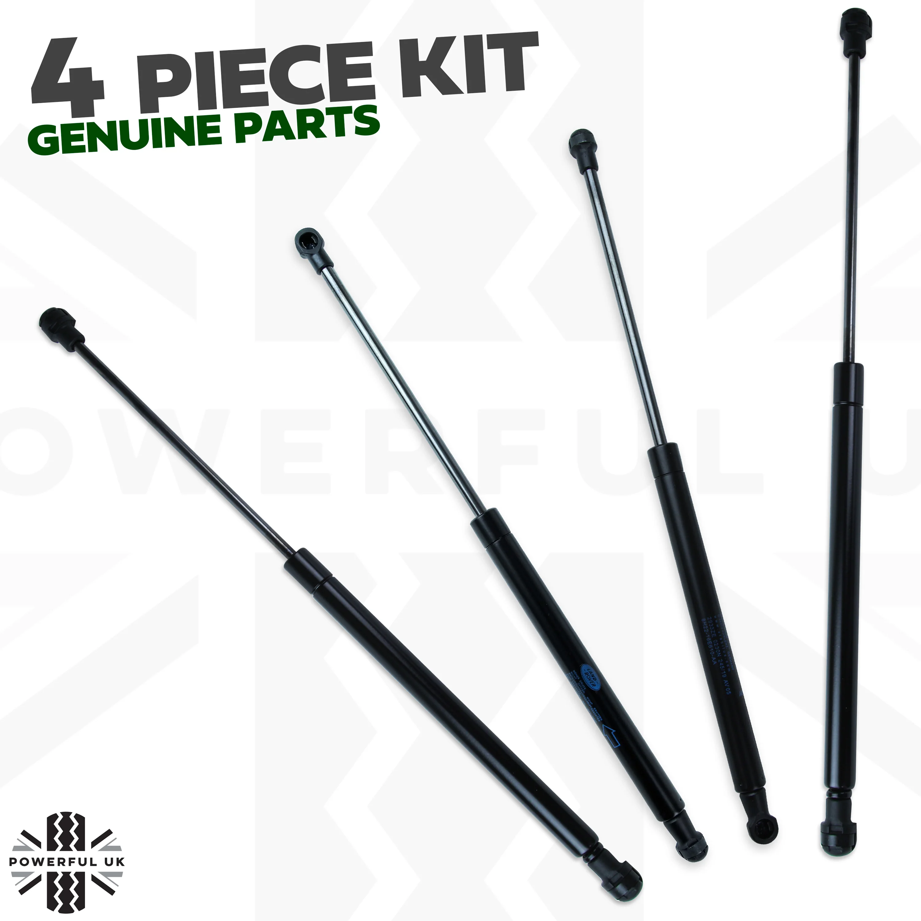 Tailgate Gas Strut 4pc Kit for Range Rover Sport L320 2005-11 - Genuine - Image 2