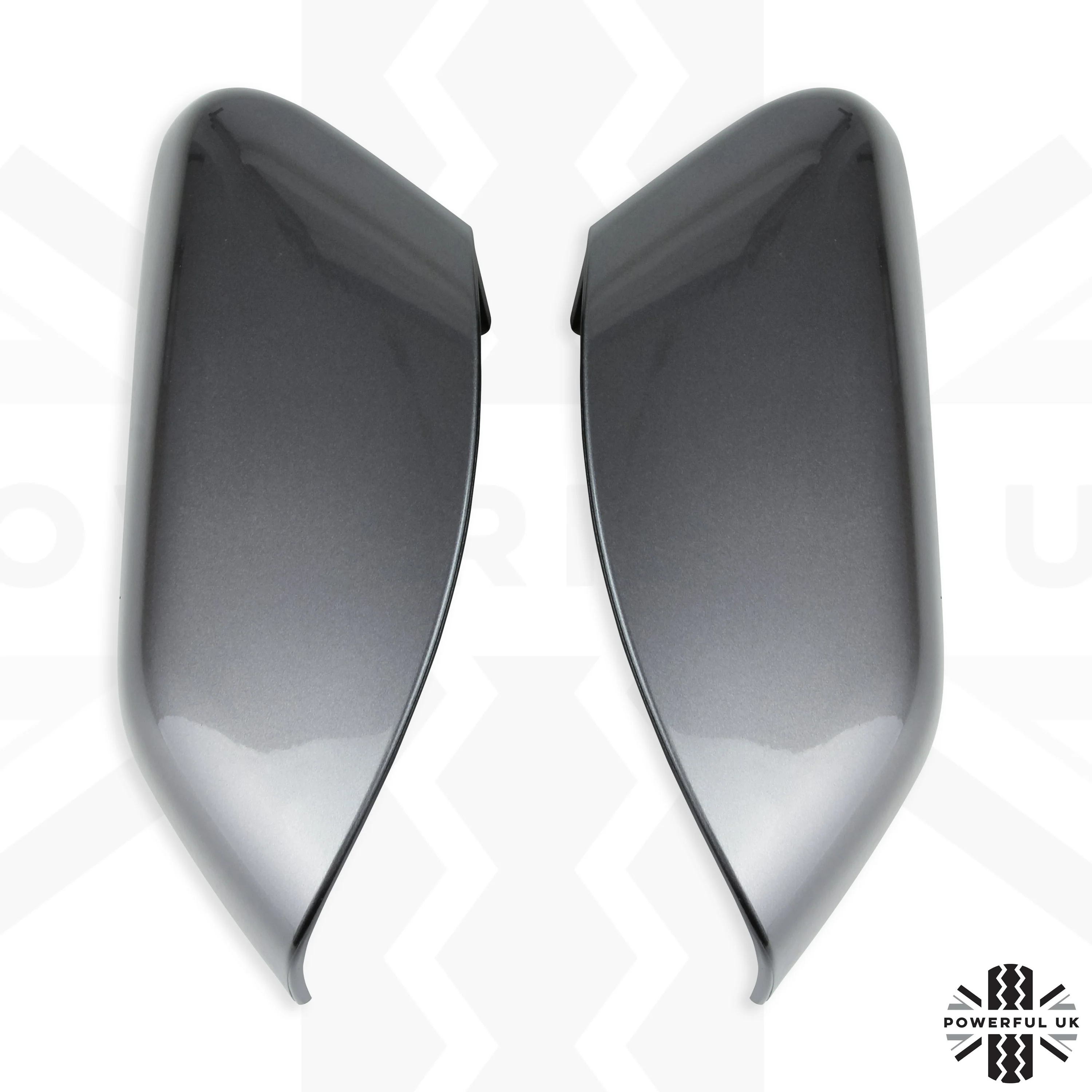 Top Half Mirror Covers for Land Rover Freelander 2 (07-09 Mirrors) - Stornoway Grey - Image 11