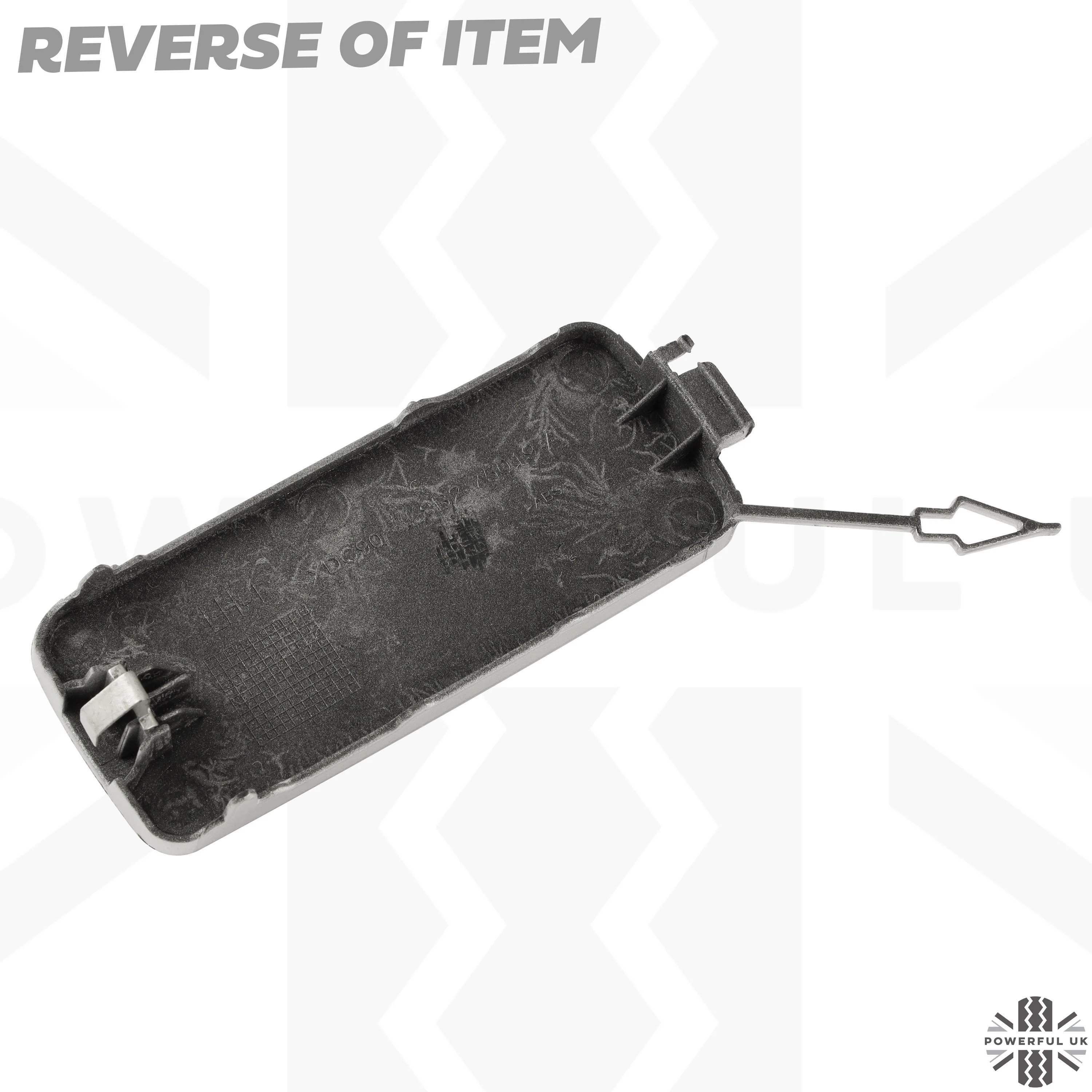 Tow Eye Blanking Plate for Land Rover Defender L663 - Silver - Left - Image 5