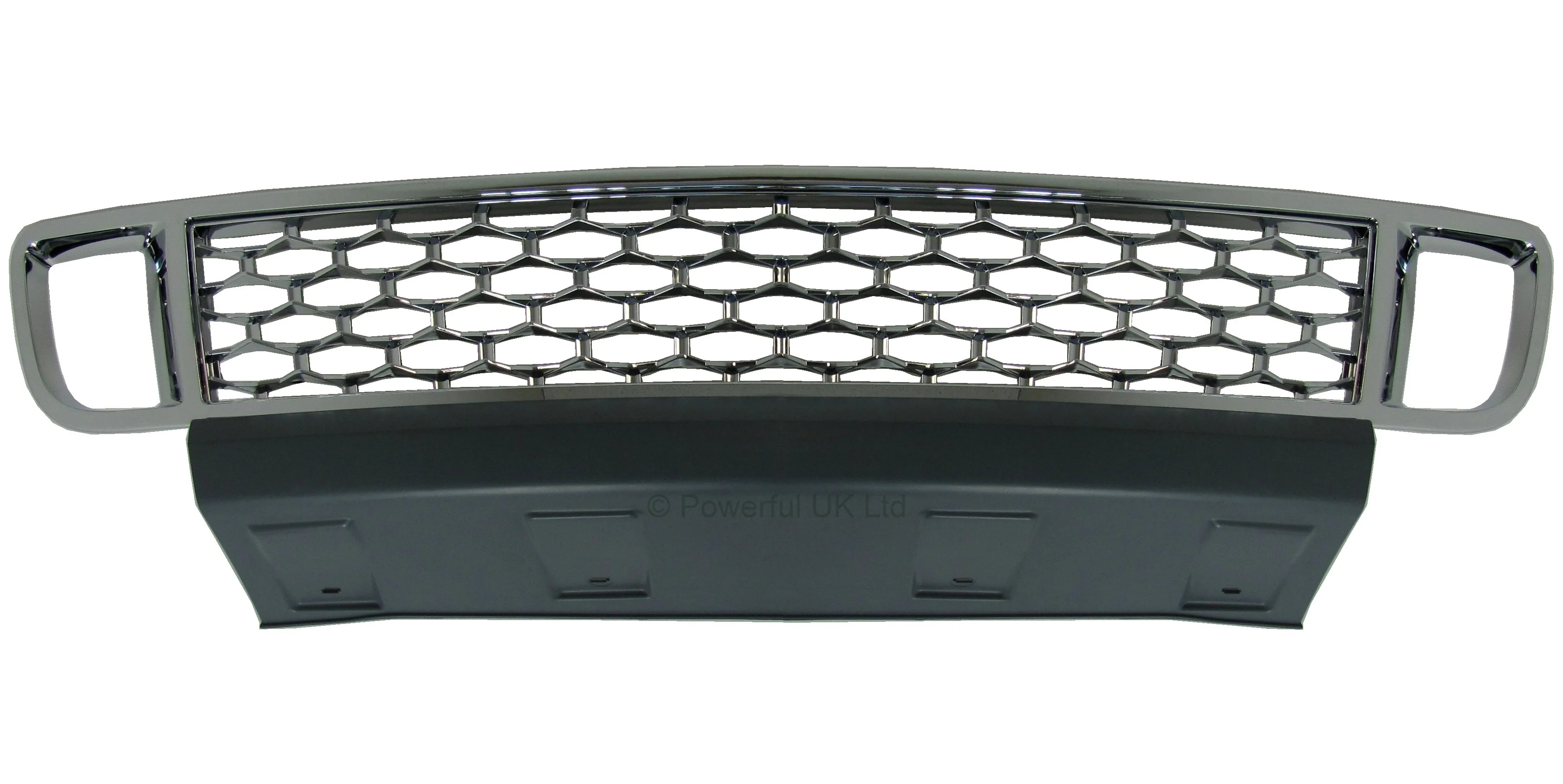 Tow Eye Cover Panel/Grille for Range Rover L322 Exterior Design Pack Front Bumper - Aftermarket