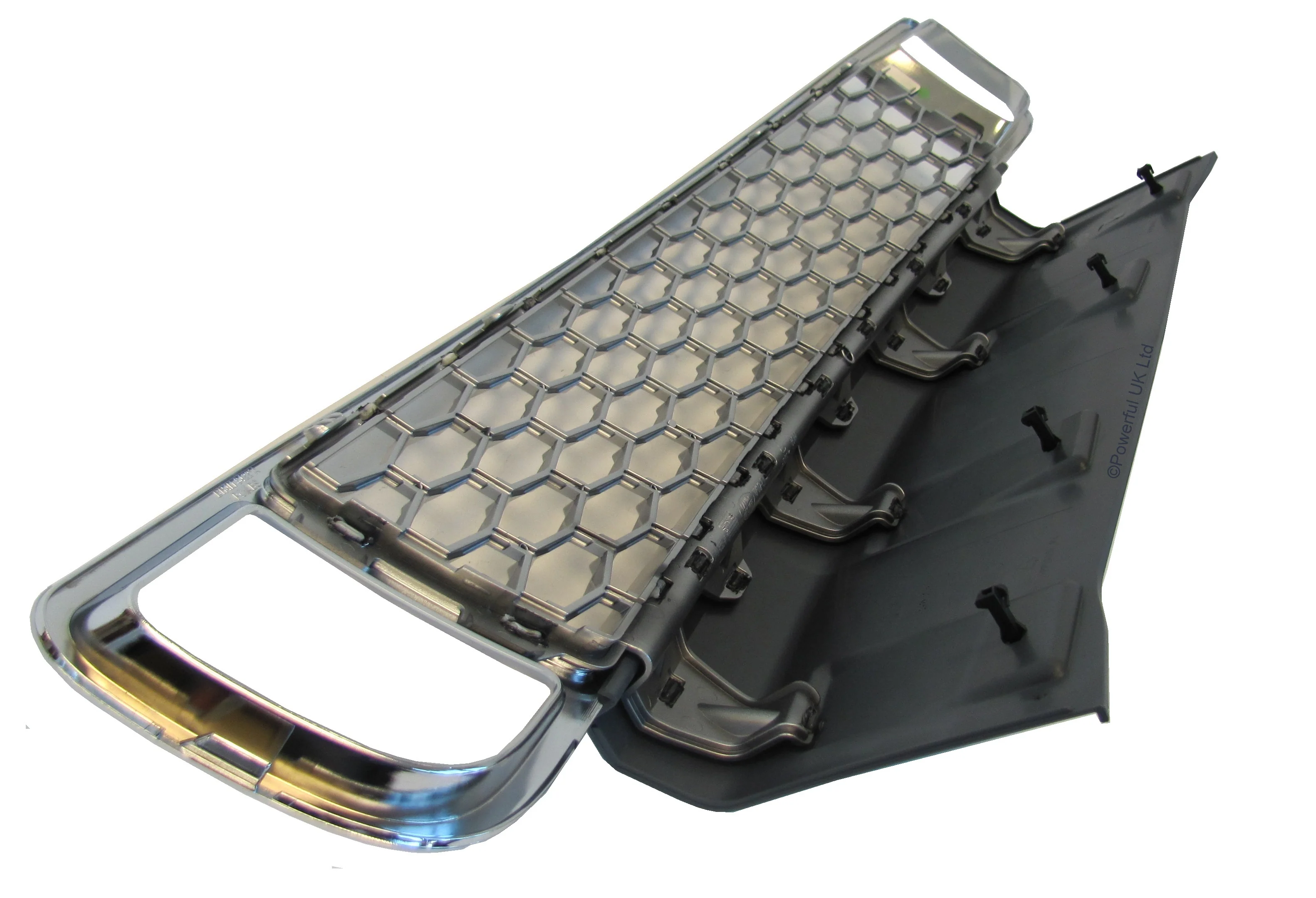 Tow Eye Cover Panel/Grille for Range Rover L322 Exterior Design Pack Front Bumper - Genuine - Image 2