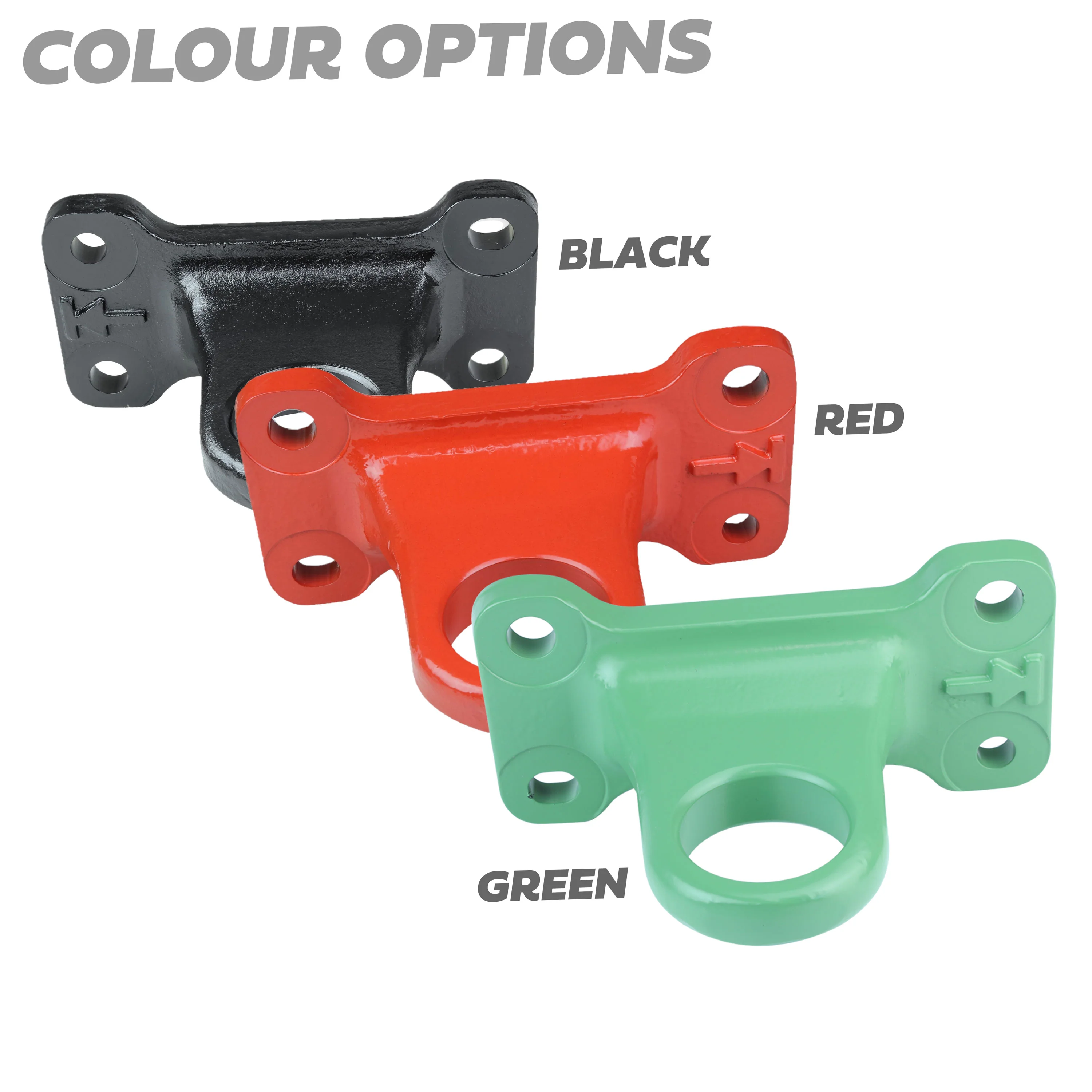 Tow Loop Upgrade Kit E - Red Loops + Genuine Finisher Inserts for Land Rover Defender L663 - Image 8