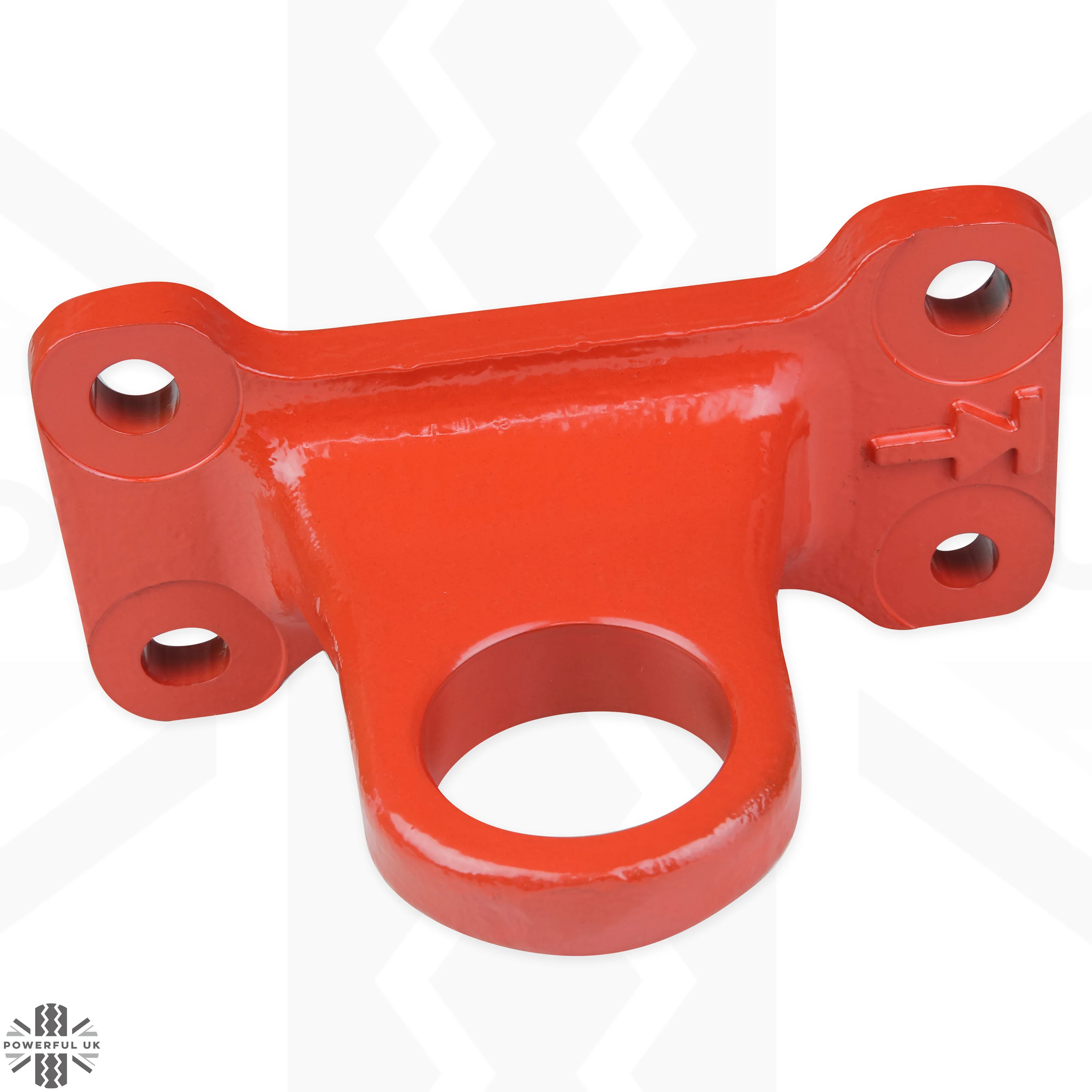 Tow Loop Upgrade Kit B - Red Loops + Red Inserts for Land Rover Defender L663 - Image 5