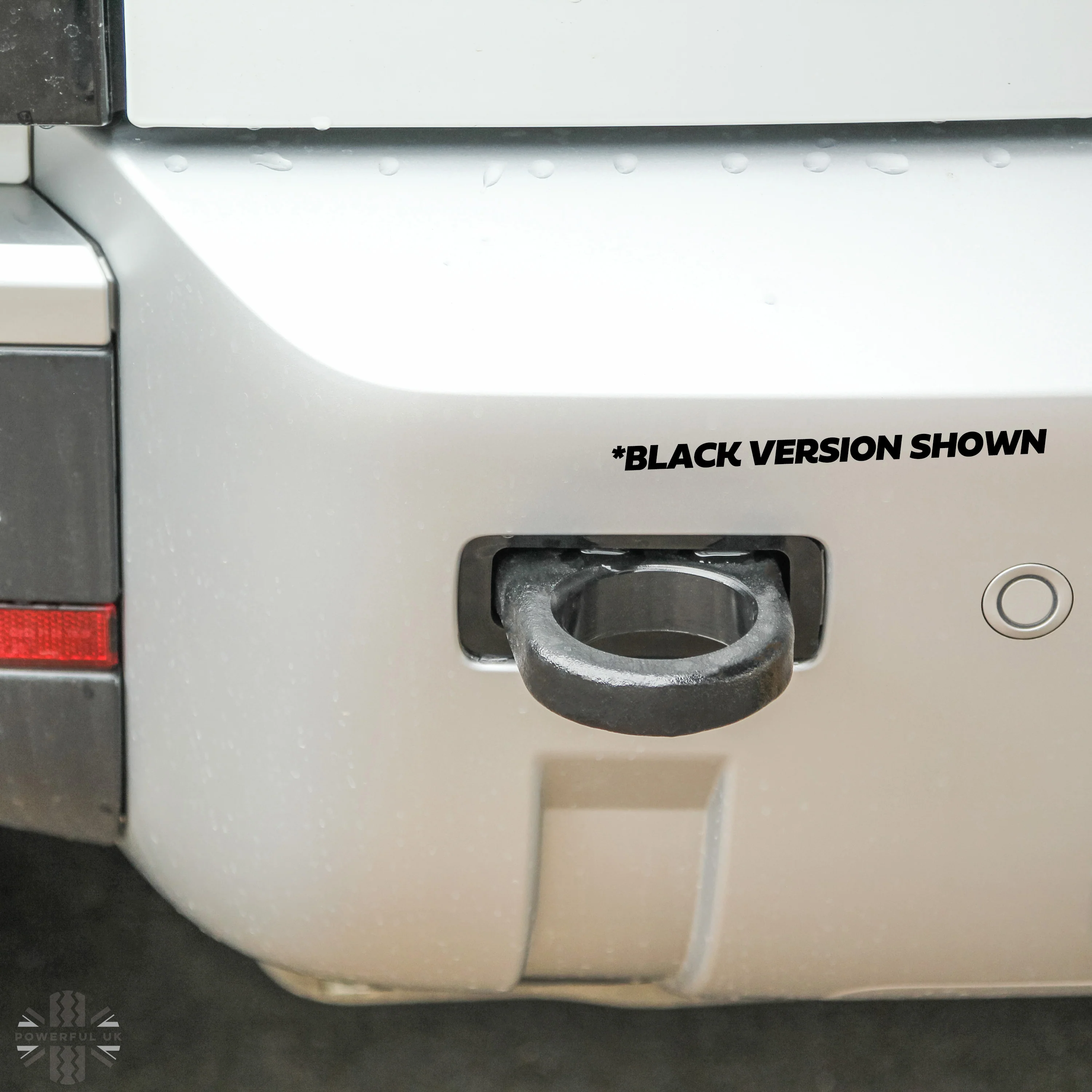 Tow Loop Upgrade Kit B - Red Loops + Red Inserts for Land Rover Defender L663 - Image 9