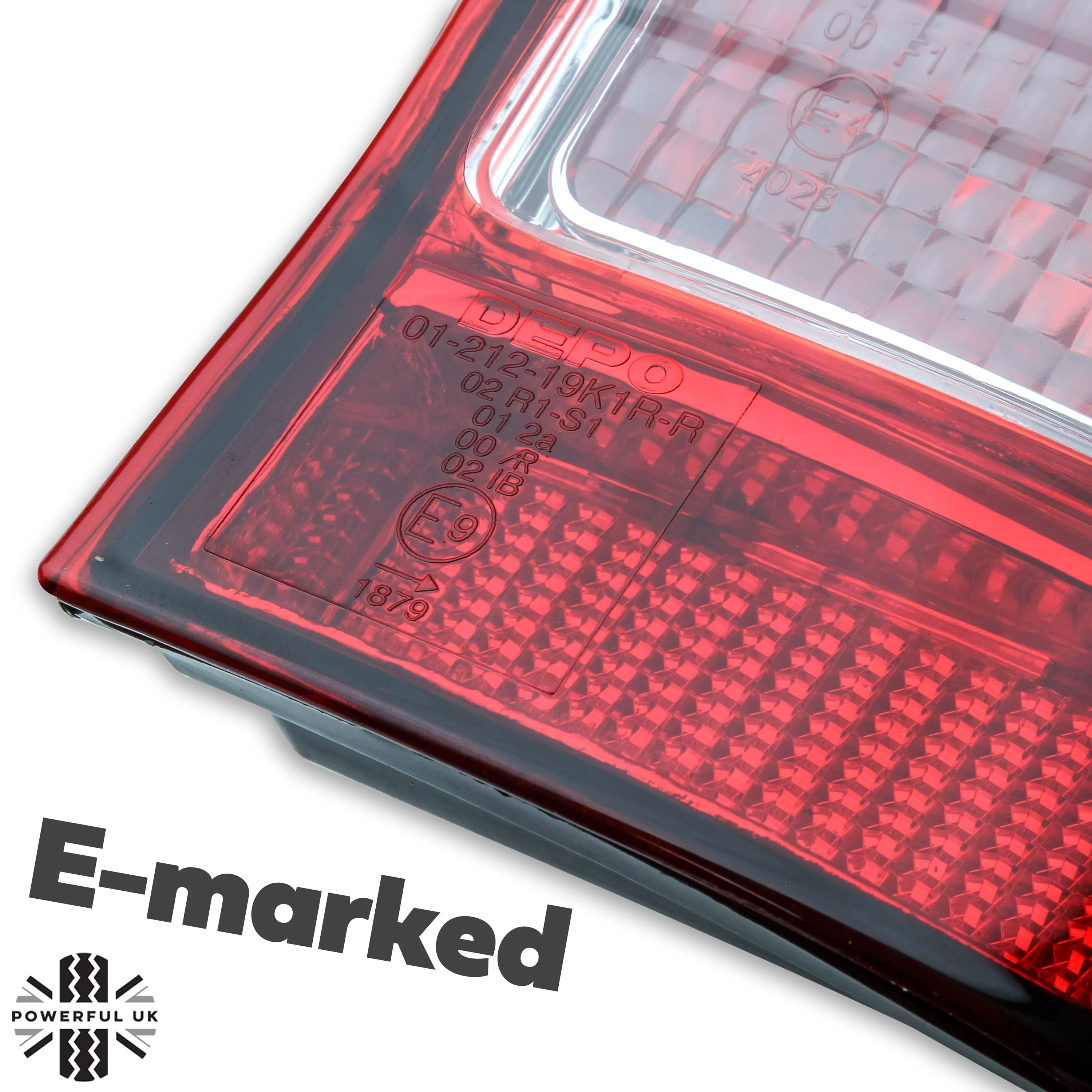 Toyota Hilux Mk6 / Vigo Rear Light - With E Mark - UK Spec Red Fog - RH - Image 3