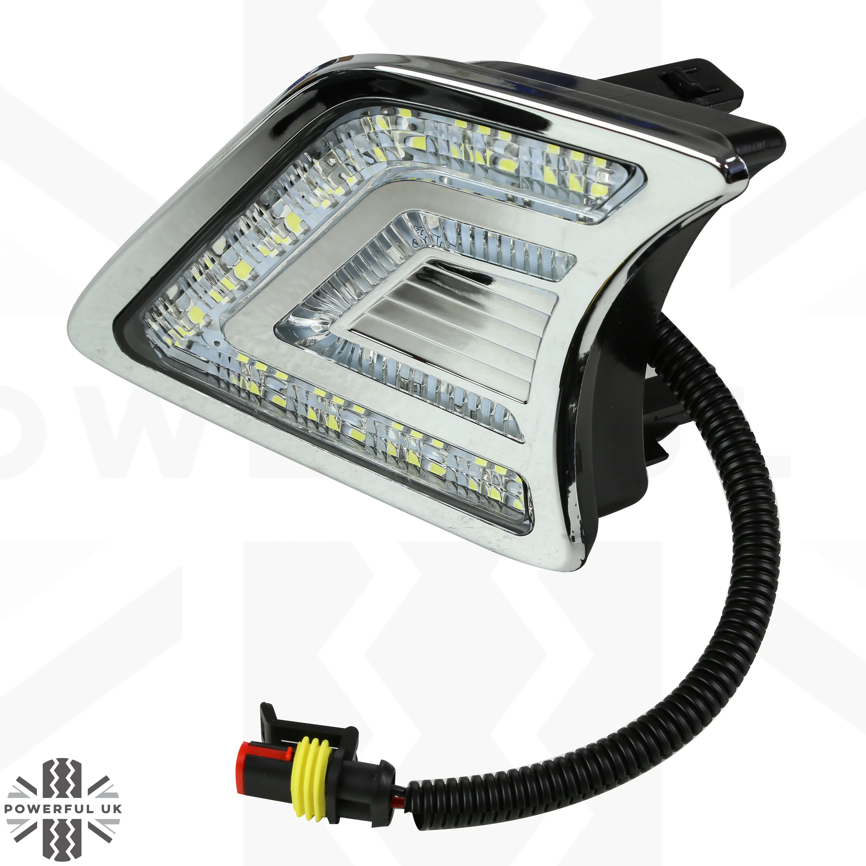 Toyota Hilux Mk7 (2011-15) Front Bumper Vent LED Light Kit - Image 9