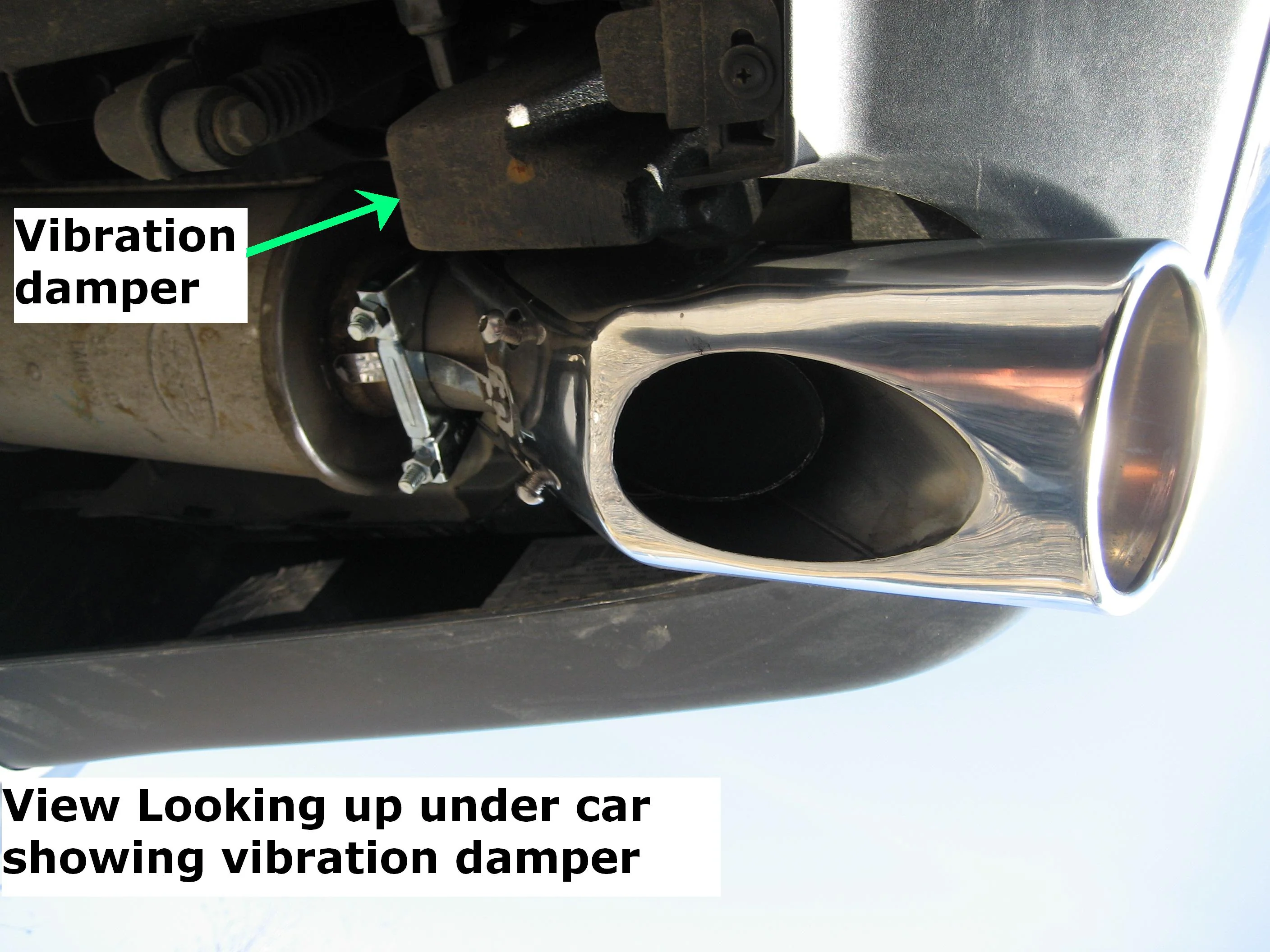 Twin Exhaust Tailpipes for Range Rover Sport L320 - Diesel Models - Black - Image 6