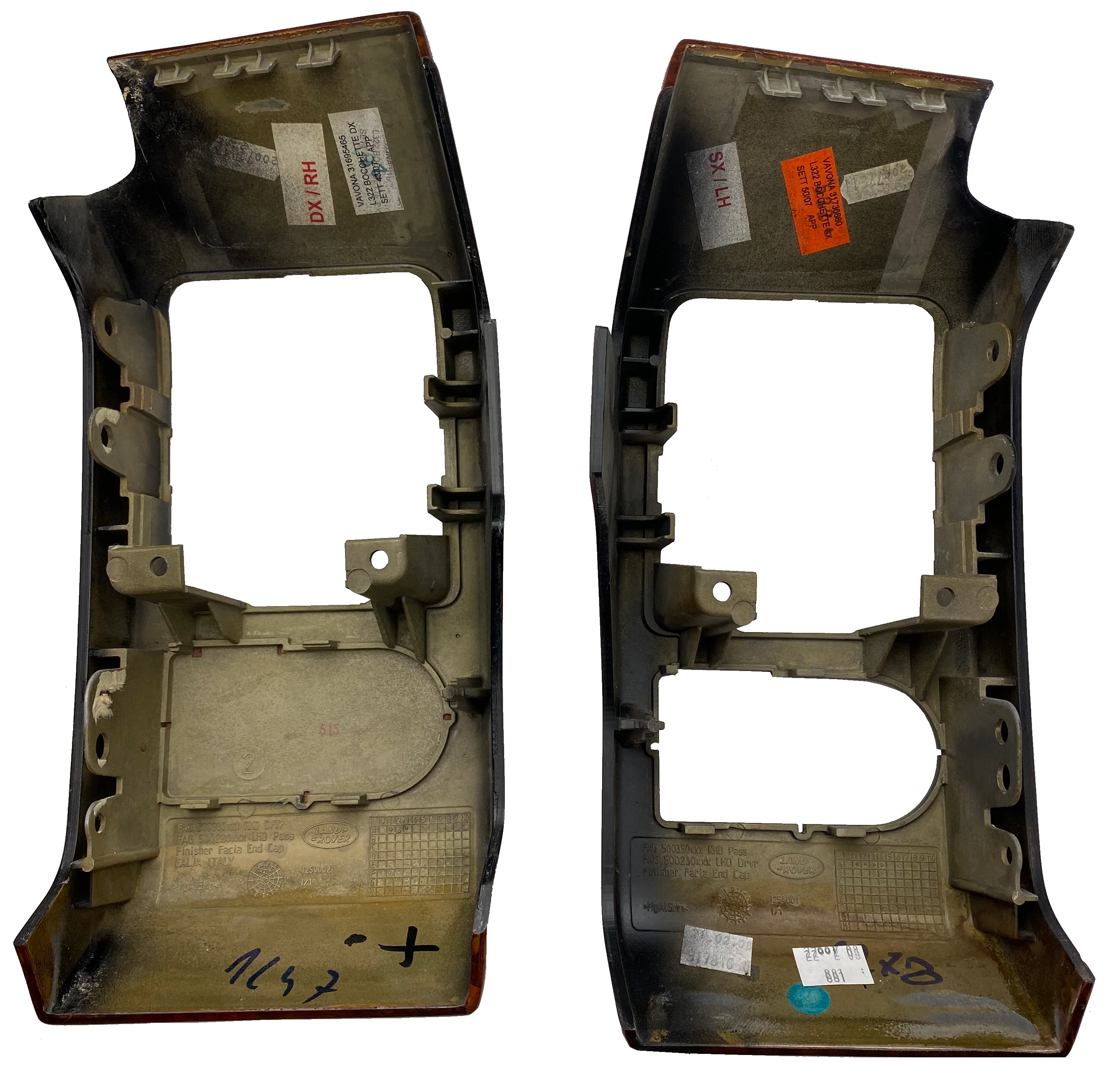 Vavona Burl Dash End Panels for Range Rover L322 - LHD - Image 3