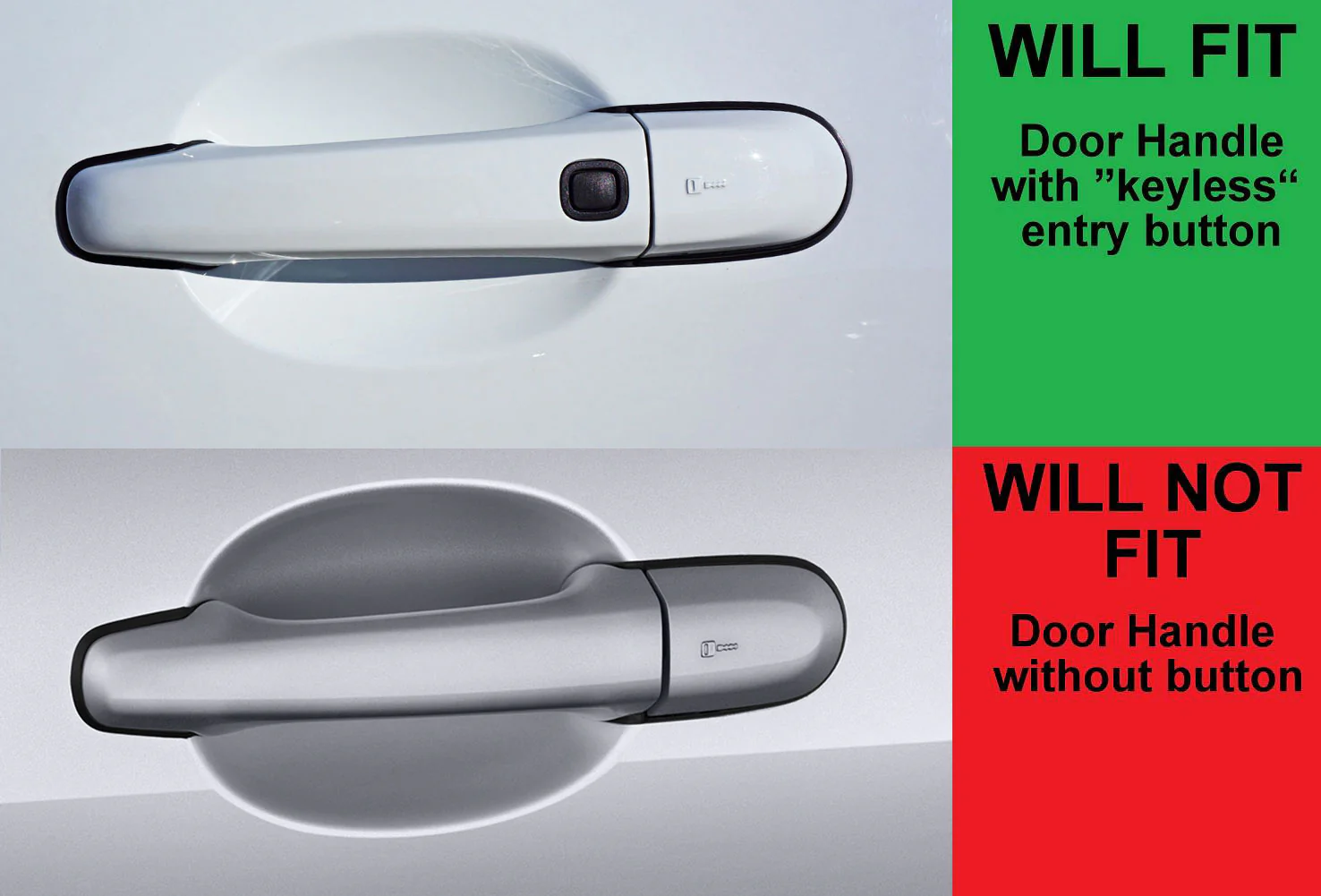 Volvo V70 Door Handle Rubber Button x2 - Image 5