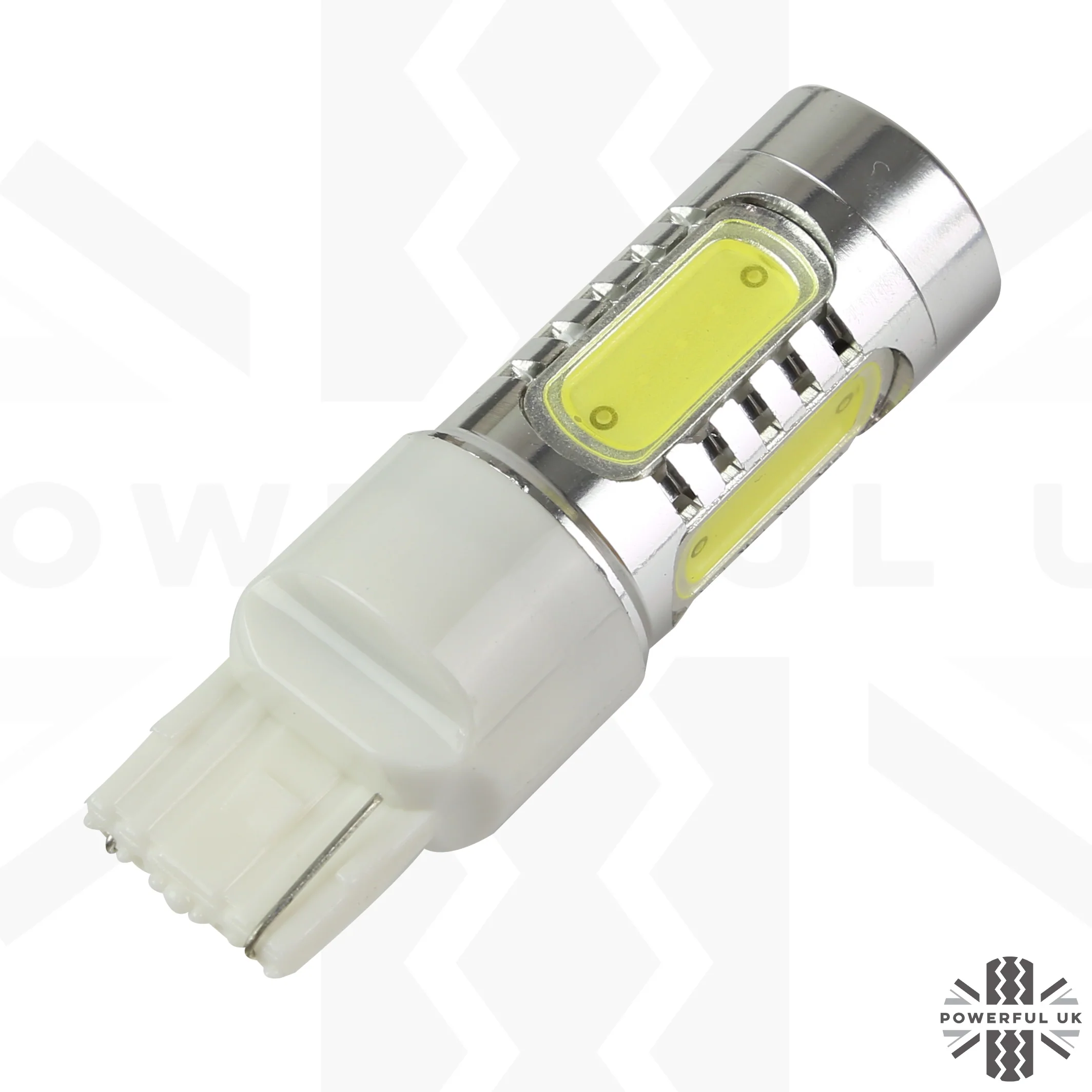 White LED Bulb (T20) - Single Function Reverse/DRL - PAIR - Image 6