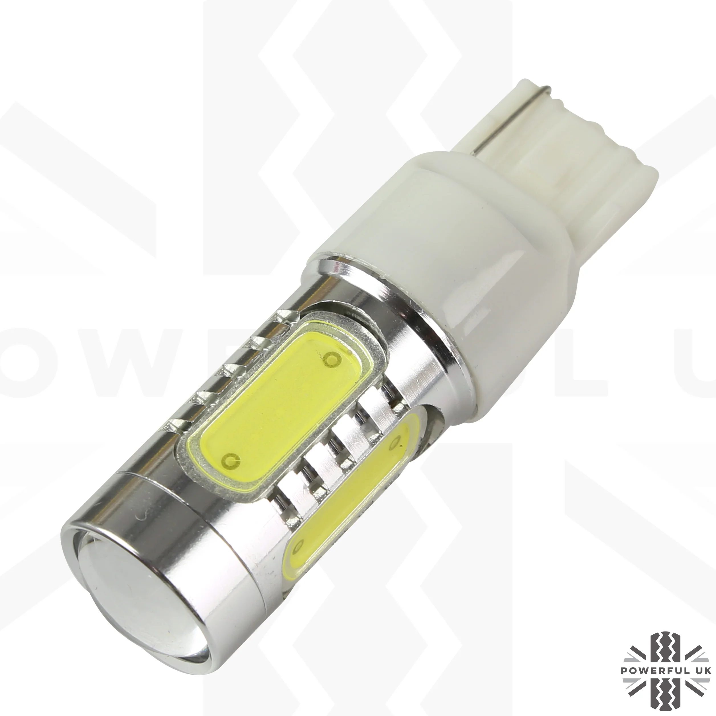 White LED Bulb (T20) - Single Function Reverse/DRL - PAIR - Image 7