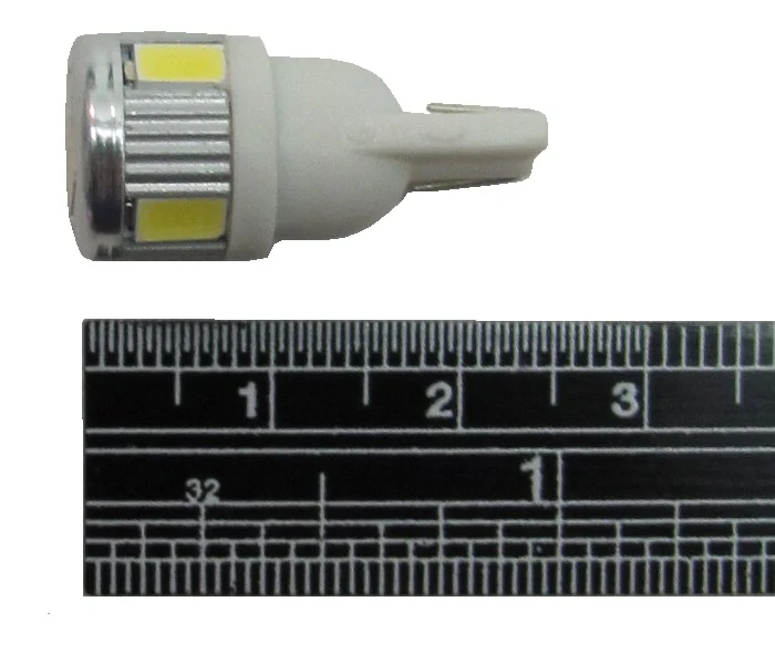 White LED Foot Well Light bulb upgrade Range Rover Evoque L538 - Image 3