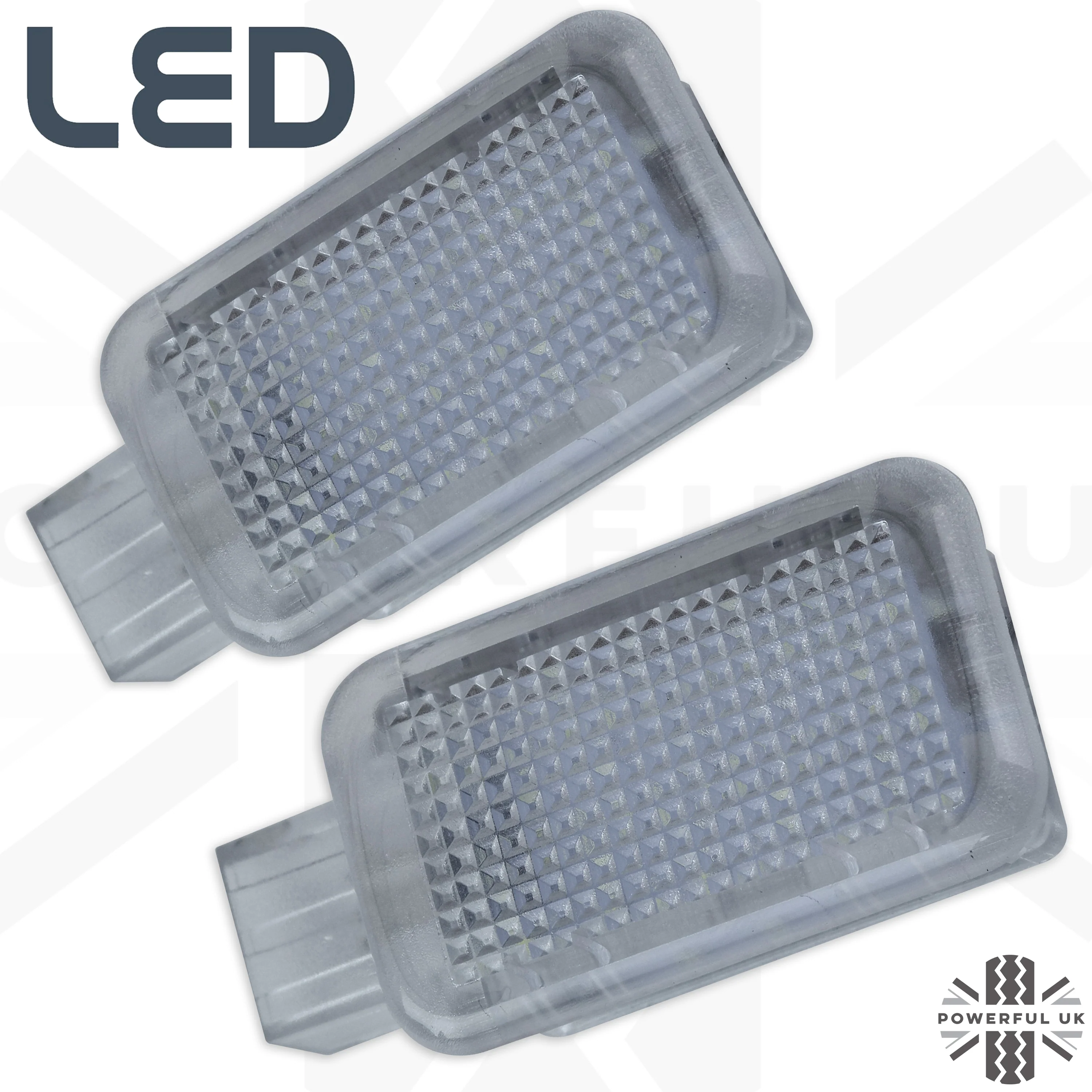 WHITE LED interior Footwell lamp upgrade for Land Rover Discovery 5  (2pc) - Image 5
