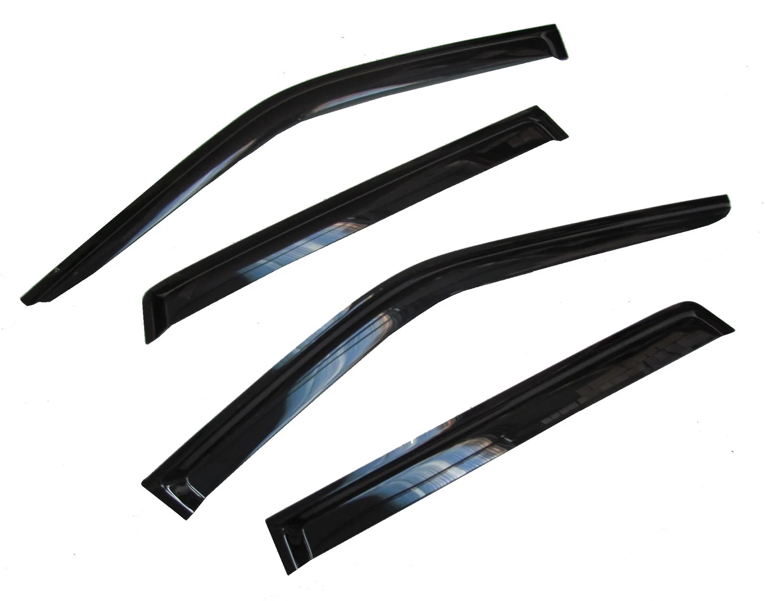 Wind Deflector Kit 4 pcs Tinted for Land Rover Freelander 2 - Image 6