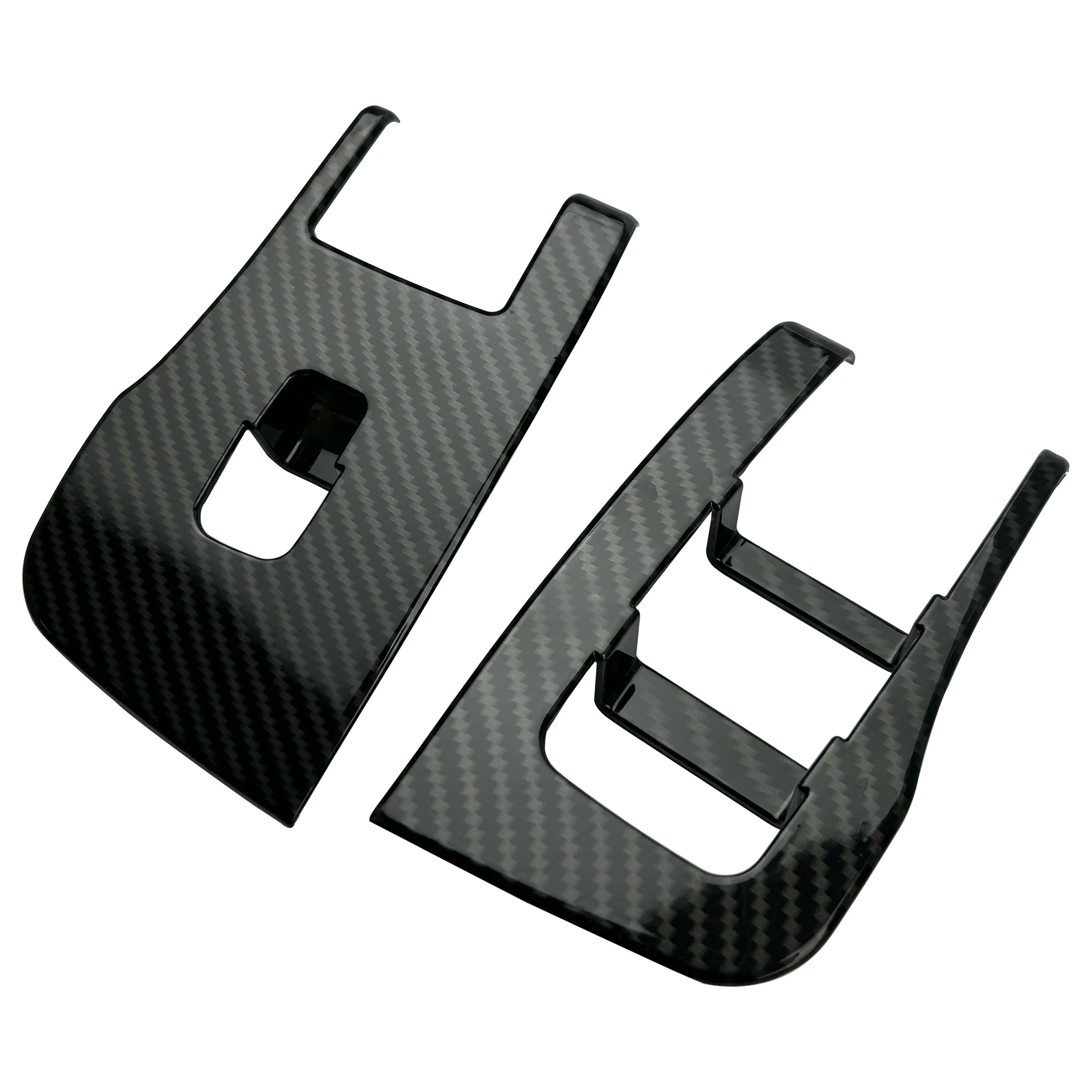 Window Switch Surrounds Trim in Carbon Fibre for Tesla Model 3 - LHD - Image 7