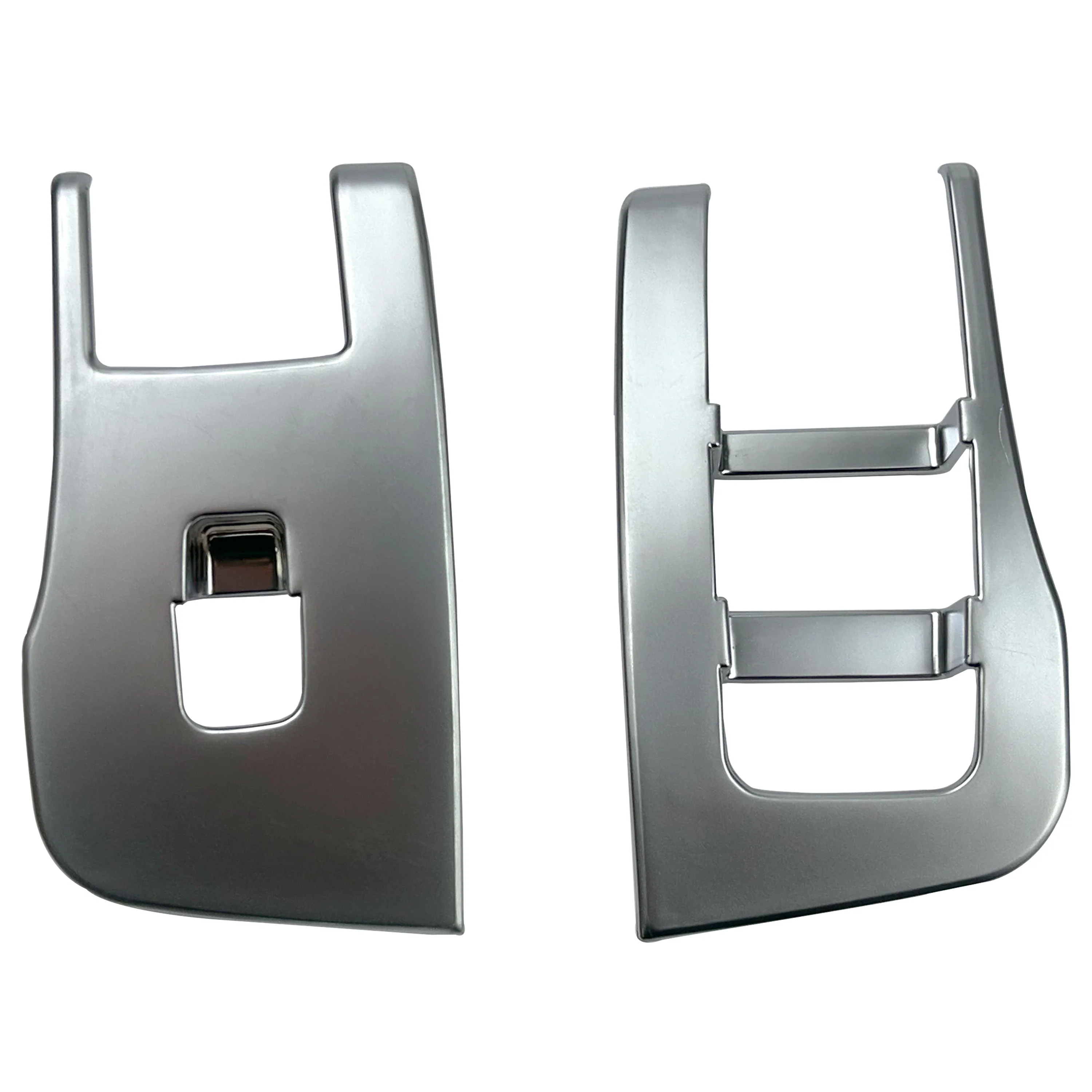 Window Switch Surrounds Trim in Silver for Tesla Model 3 - LHD - Image 7