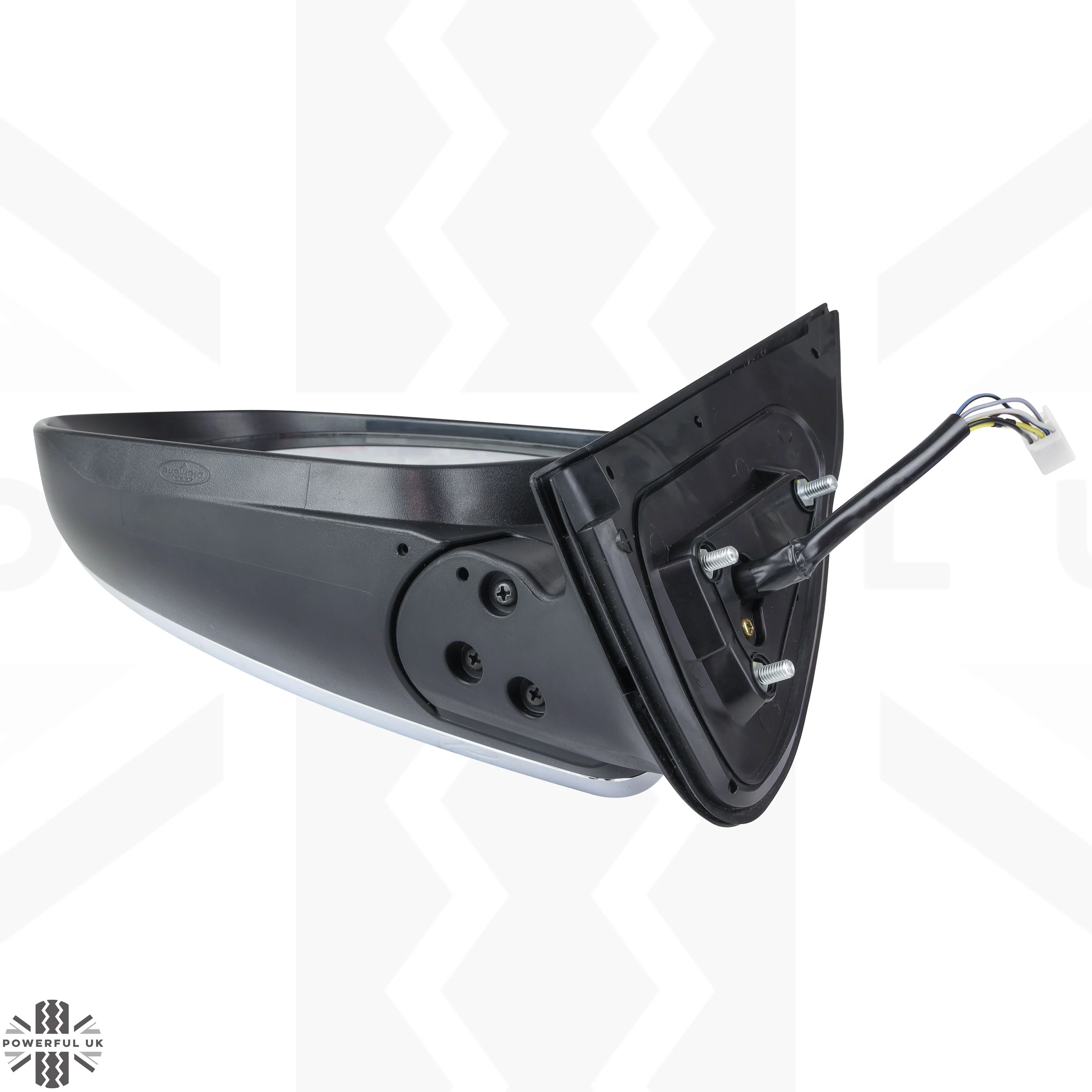 Wing Mirror Assembly - Chrome - LH - for Toyota Hilux Mk7 (2011-15) - Image 8