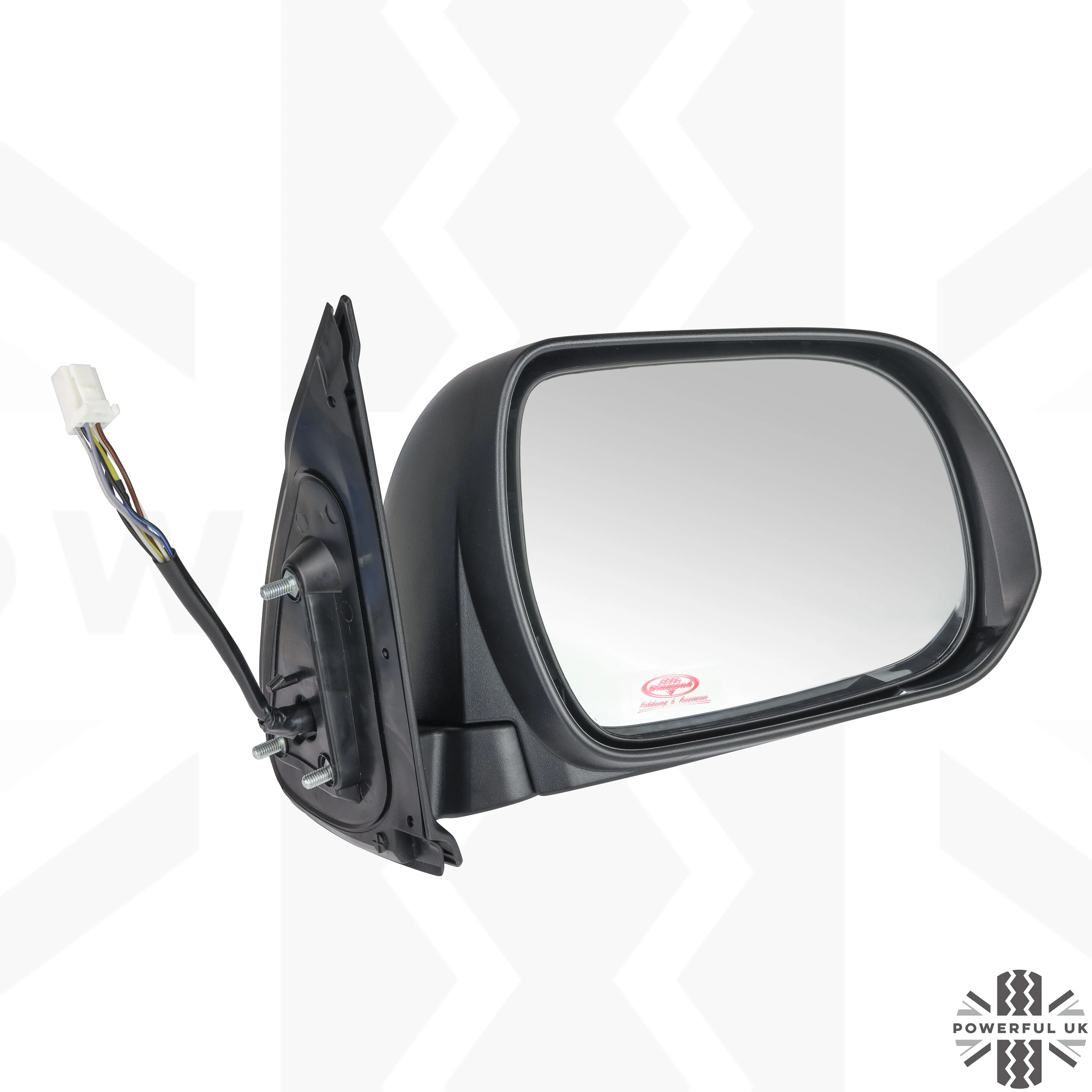 Wing Mirror Assembly - Chrome - RH - for Toyota Hilux Mk7 (2011-15) - Image 6