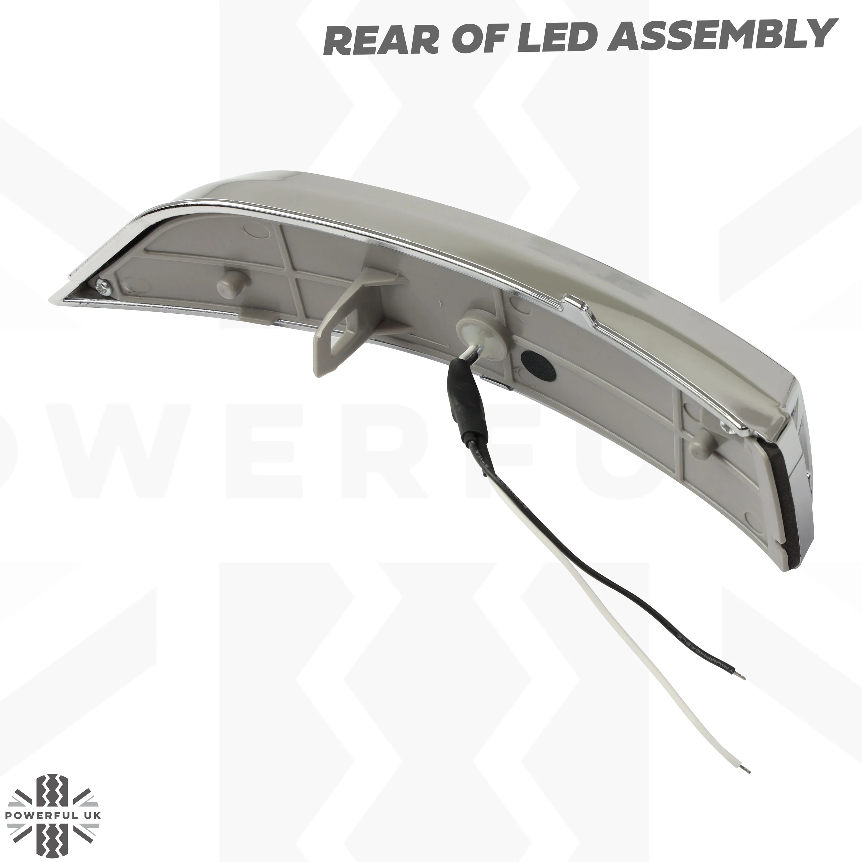 Wing Mirror LED Dynamic Indicator Kit for Ford Ranger T7 (2016-19) - Chrome - Image 4