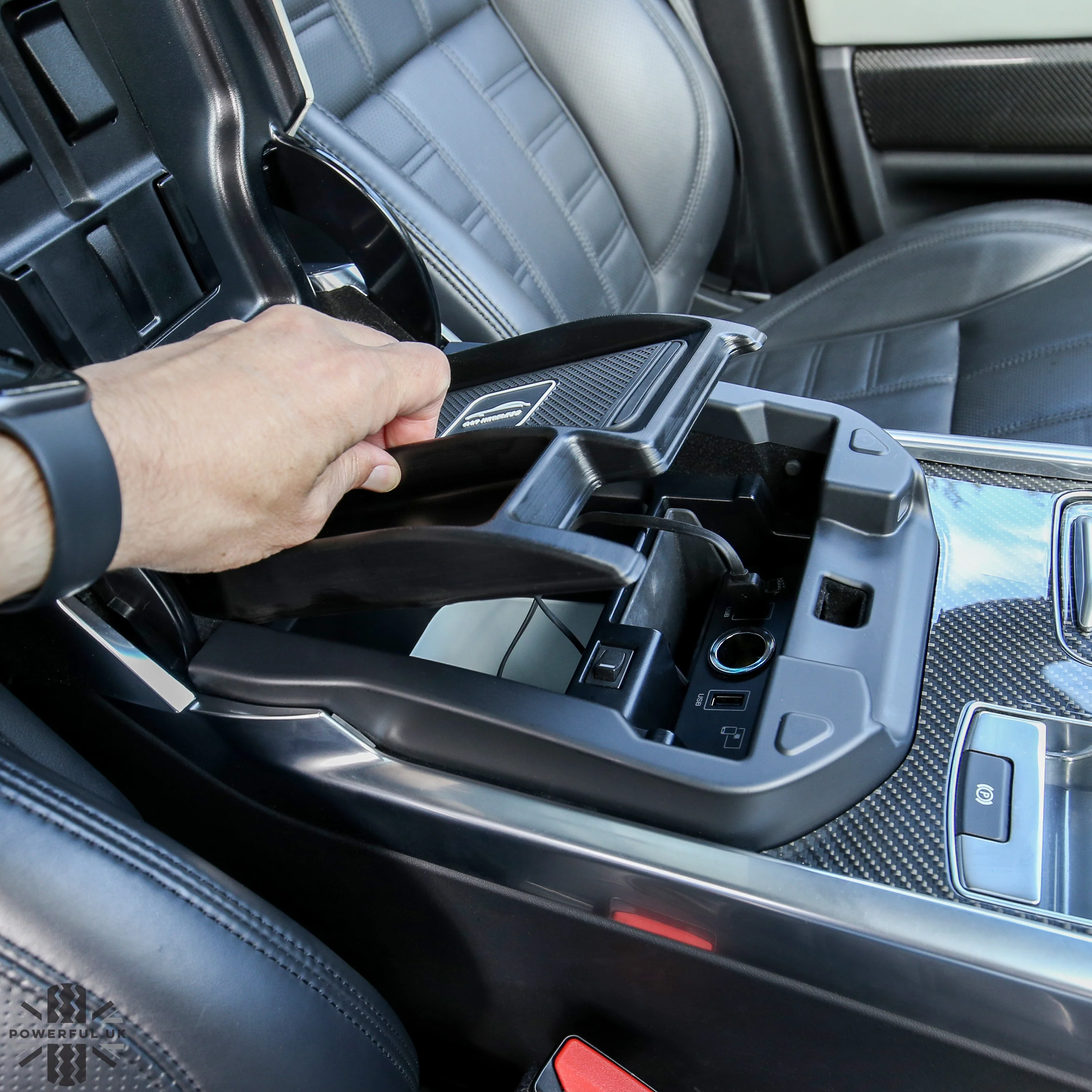 Wireless Charging Tray (Option 1) for Range Rover L405 2013-17 (for vehicles WITH fridge) - Image 4