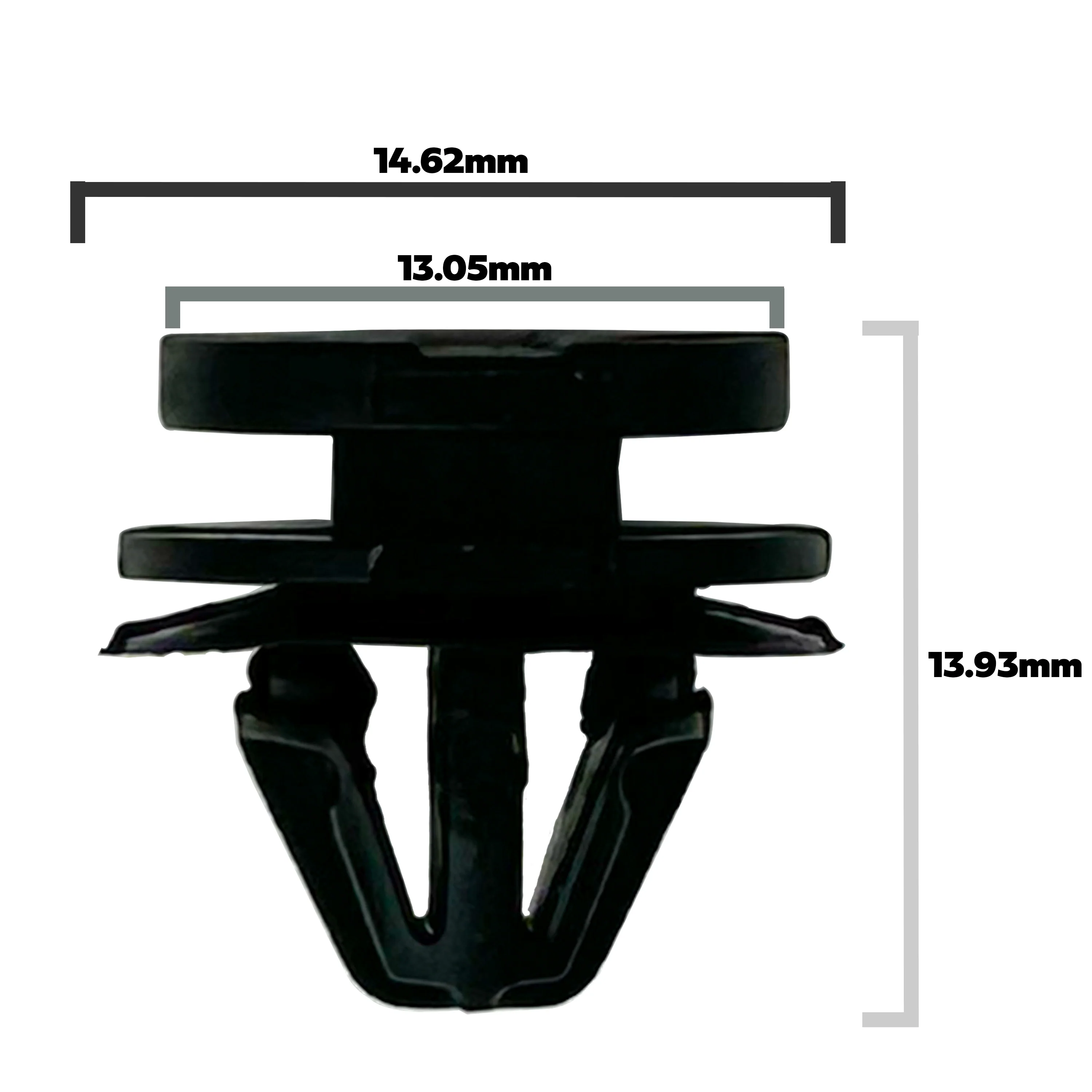 x10 Wheel Arch Plastic Trim Clips for Land Rover Discovery 3 / 4 - Image 5